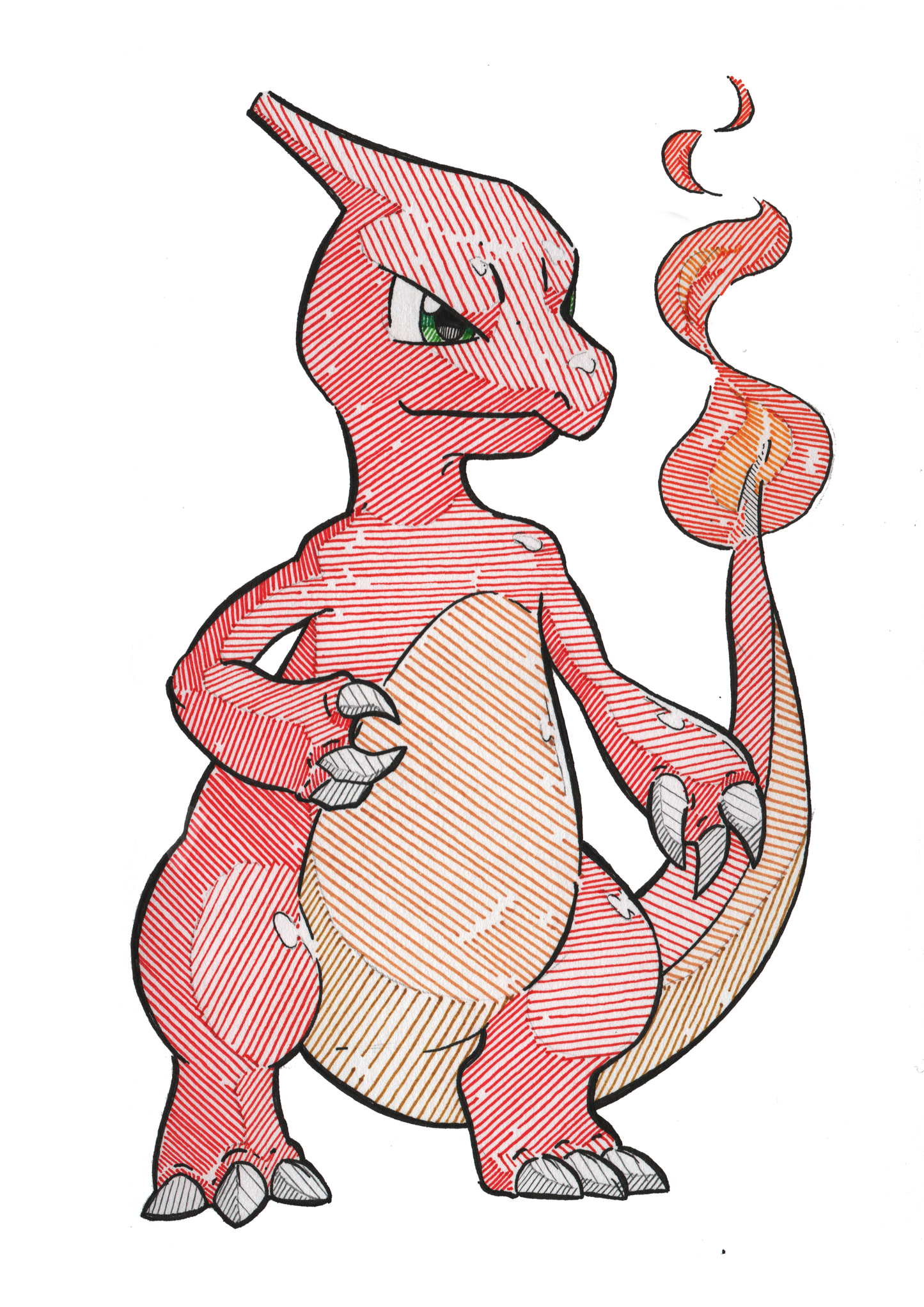 3 Prints - Evolution Line Fire Starter - Gen 1
