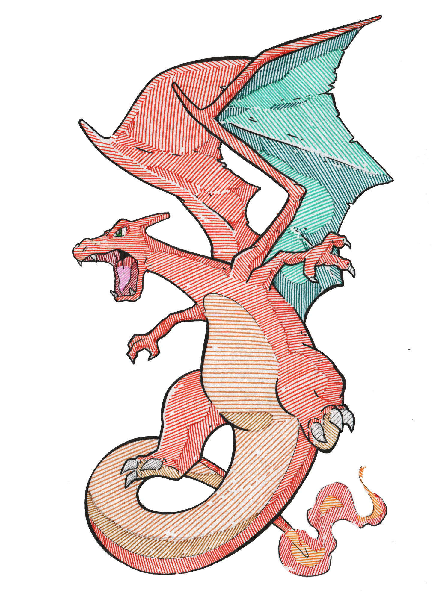 3 Prints - Evolution Line Fire Starter - Gen 1