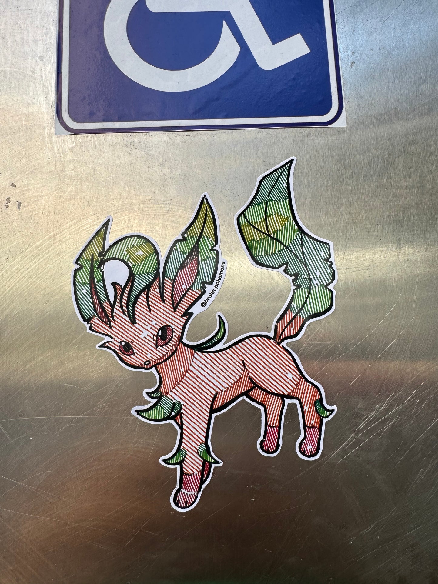 Leafeon Sticker