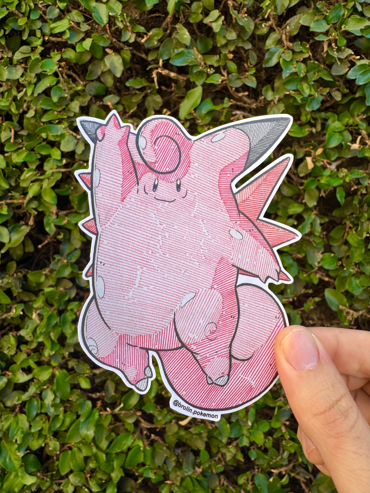 Clefable Sticker