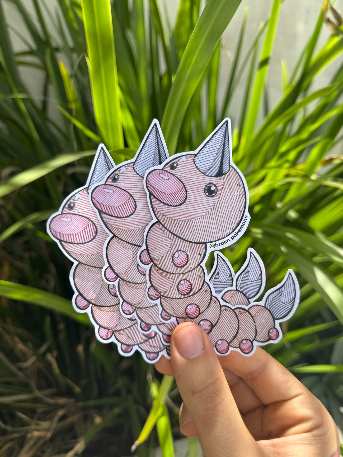 Weedle Sticker (Kanto Pokédex)