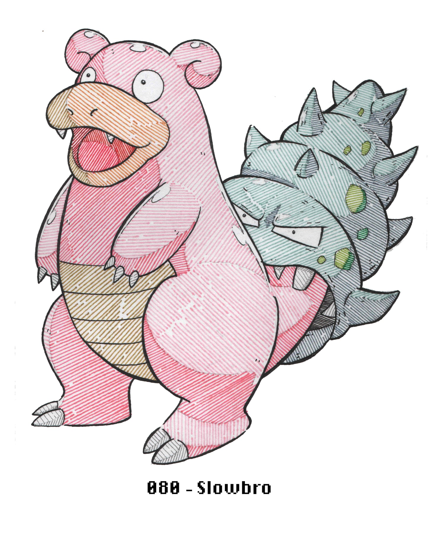 Slowbro Sticker