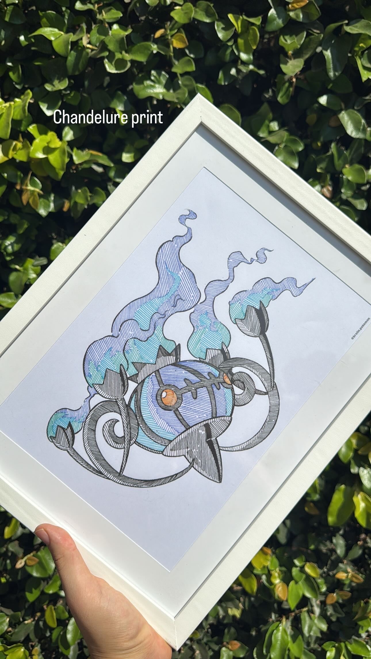 Chandelure Print