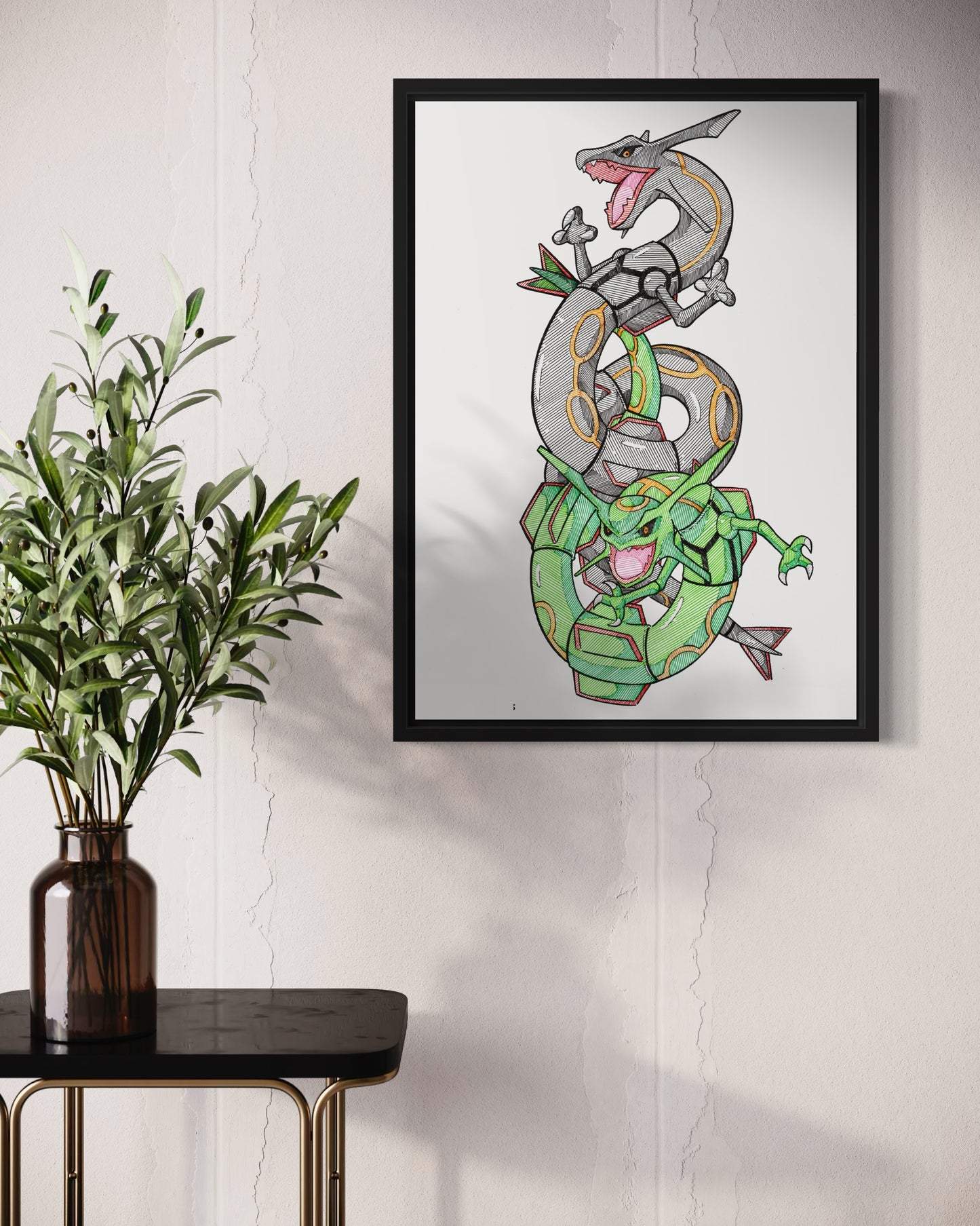 The Rayquaza Fellowship Print (Large Size)