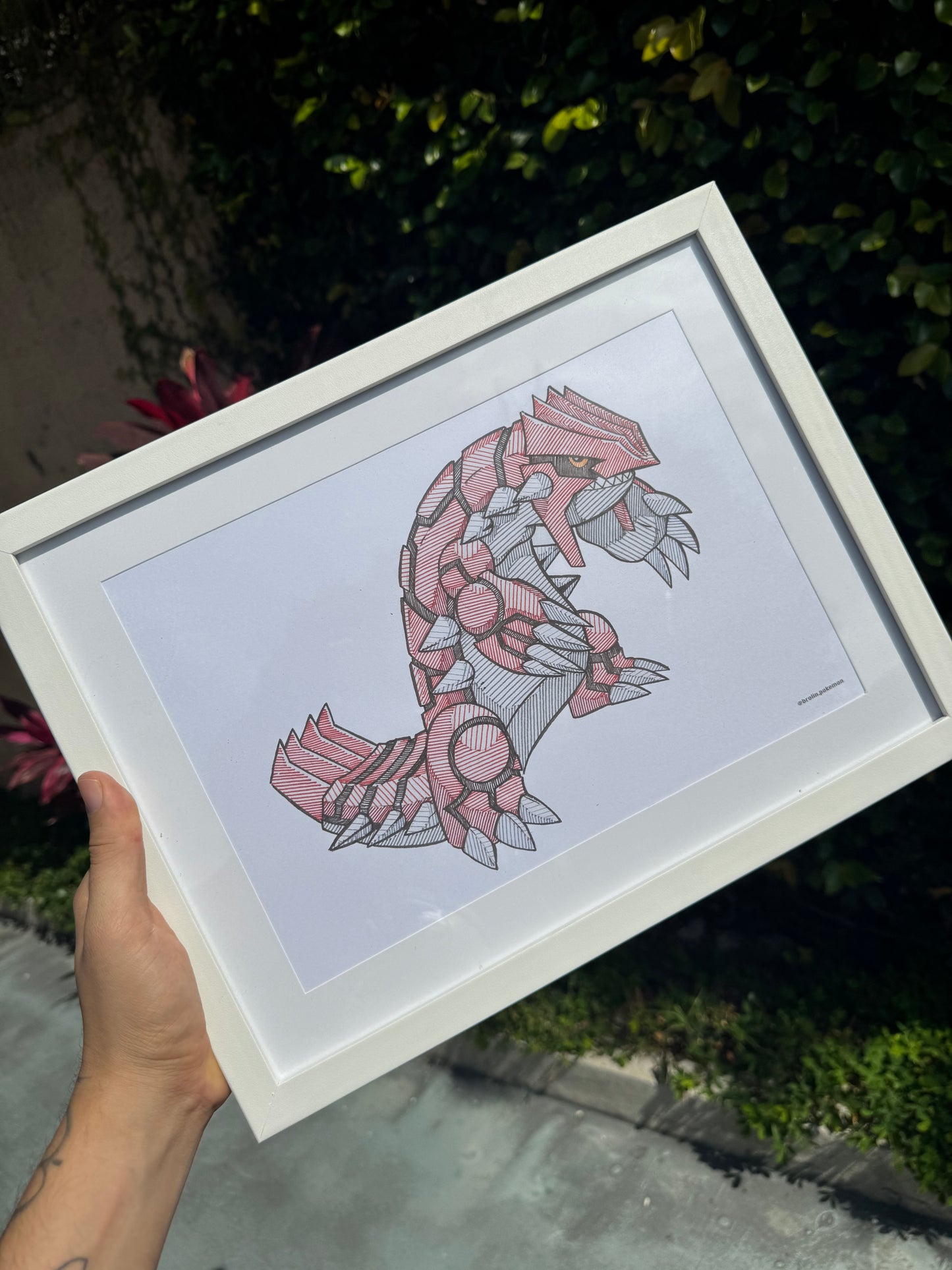 Groudon Print