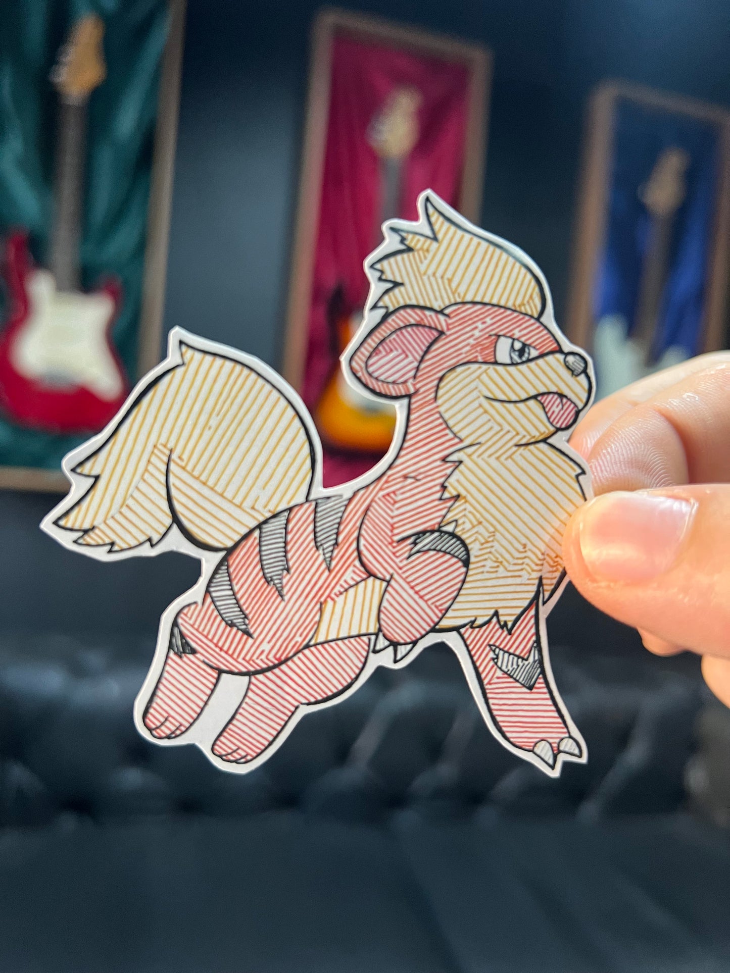 Growlithe Sticker