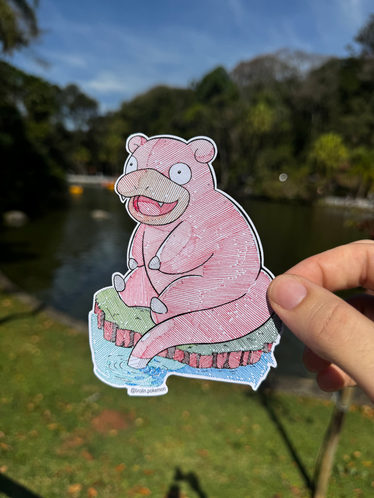 Slowpoke Sticker - Type 2
