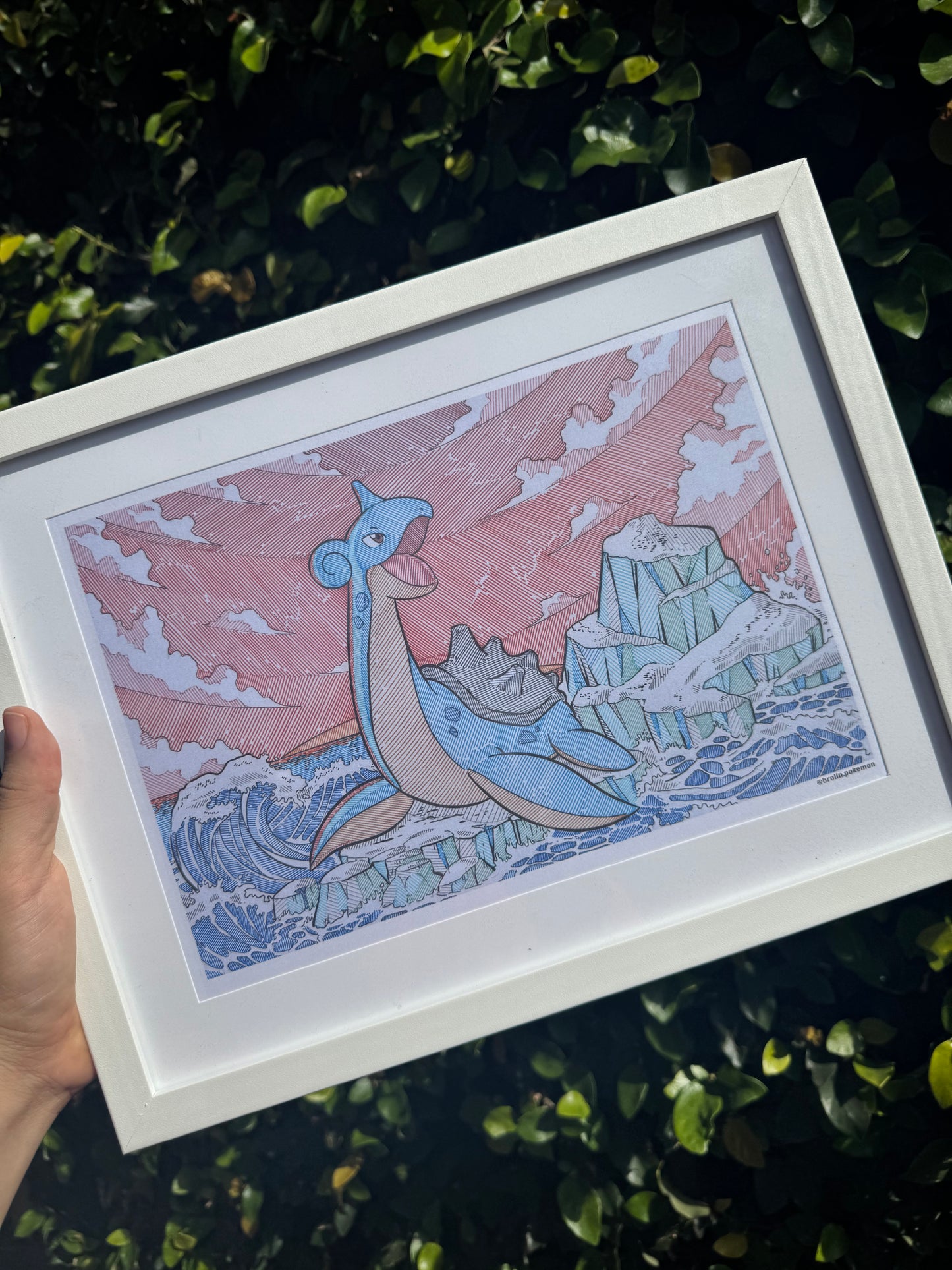 Lapras Print