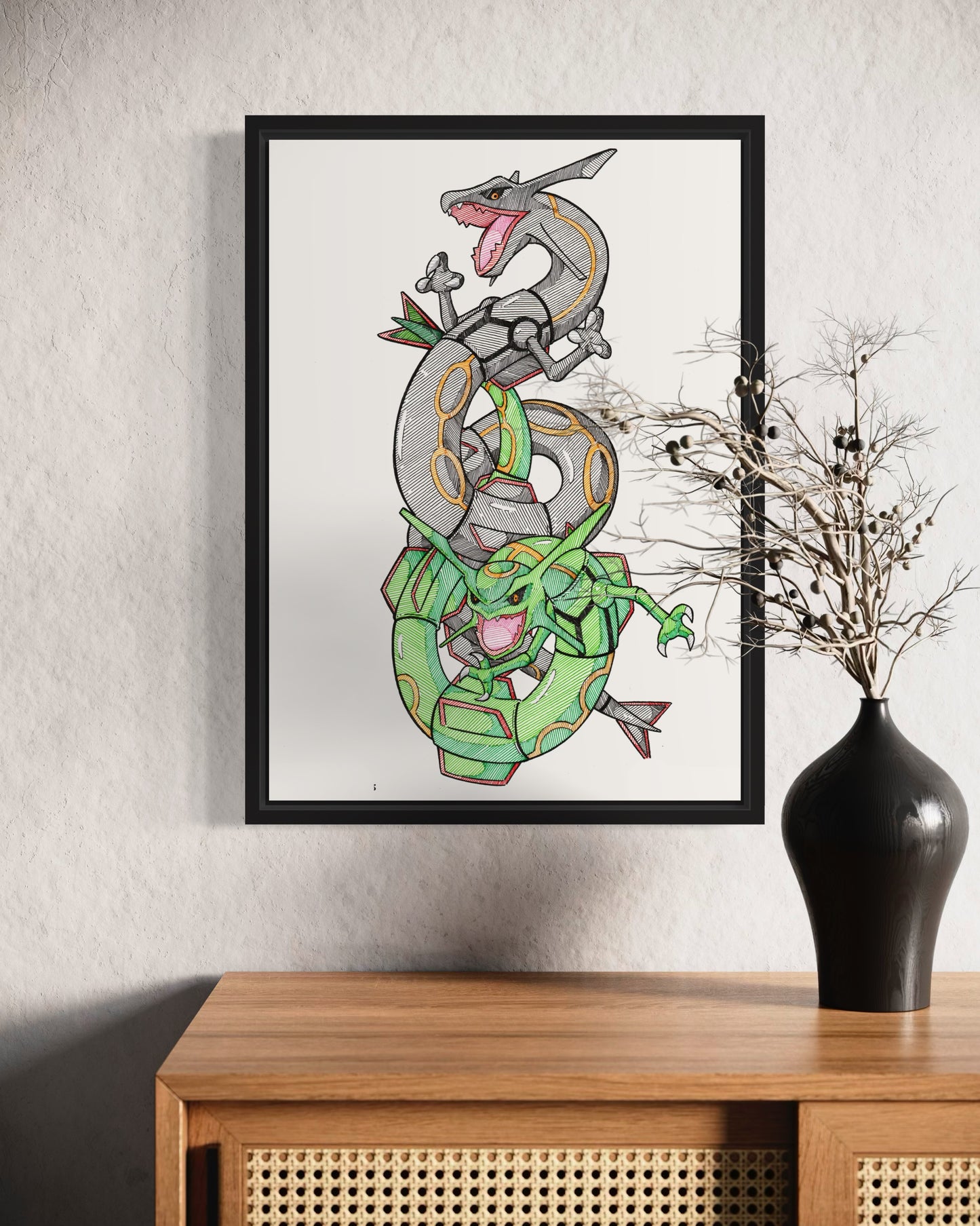 The Rayquaza Felowship Print