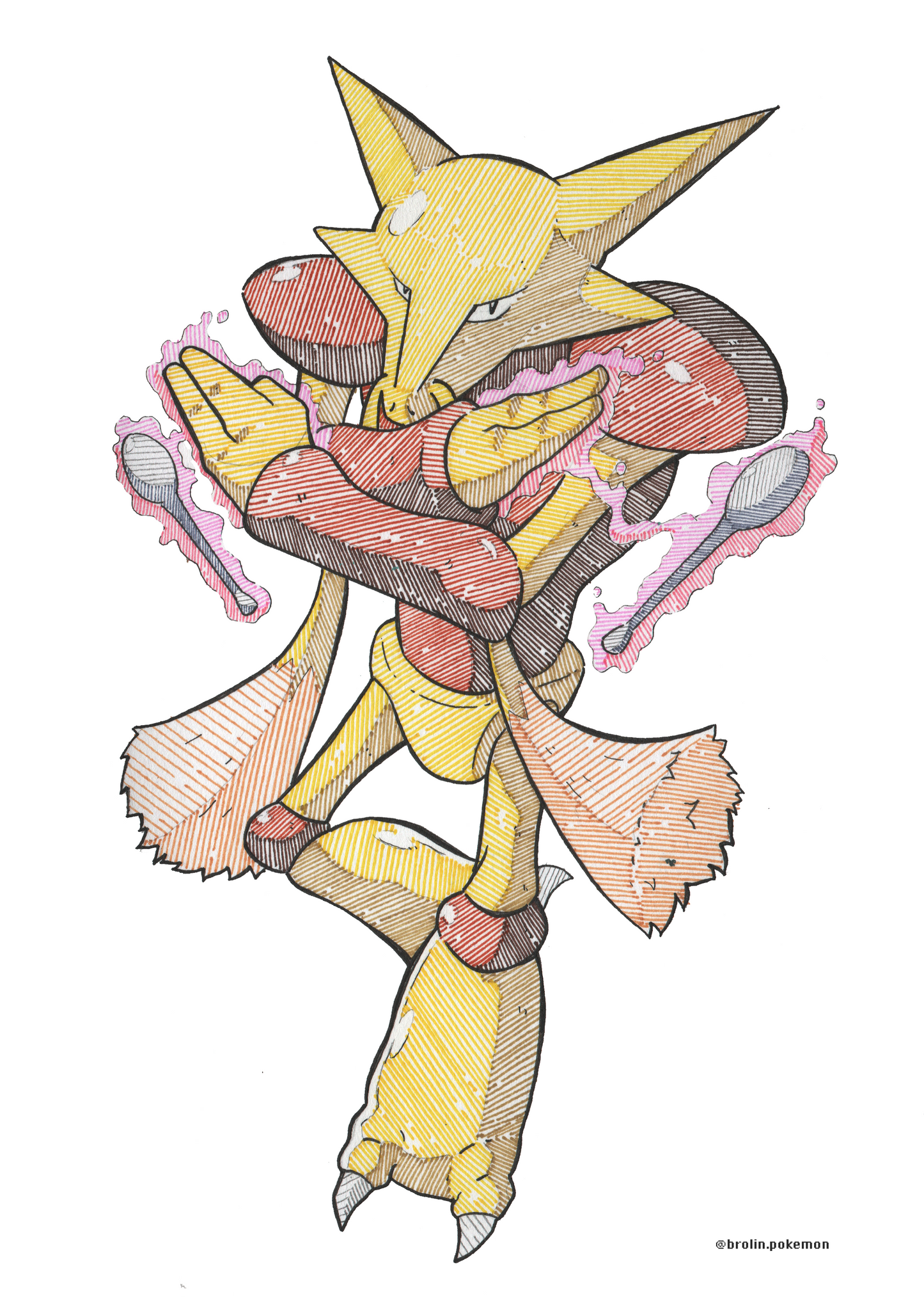 Alakazam Print