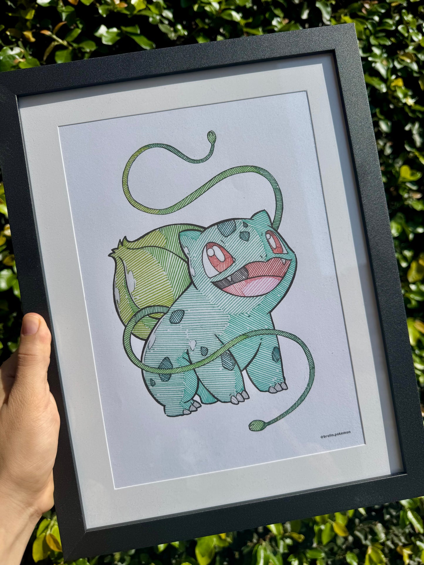 3 Prints - Evolution Line Grass Starter - Gen 1