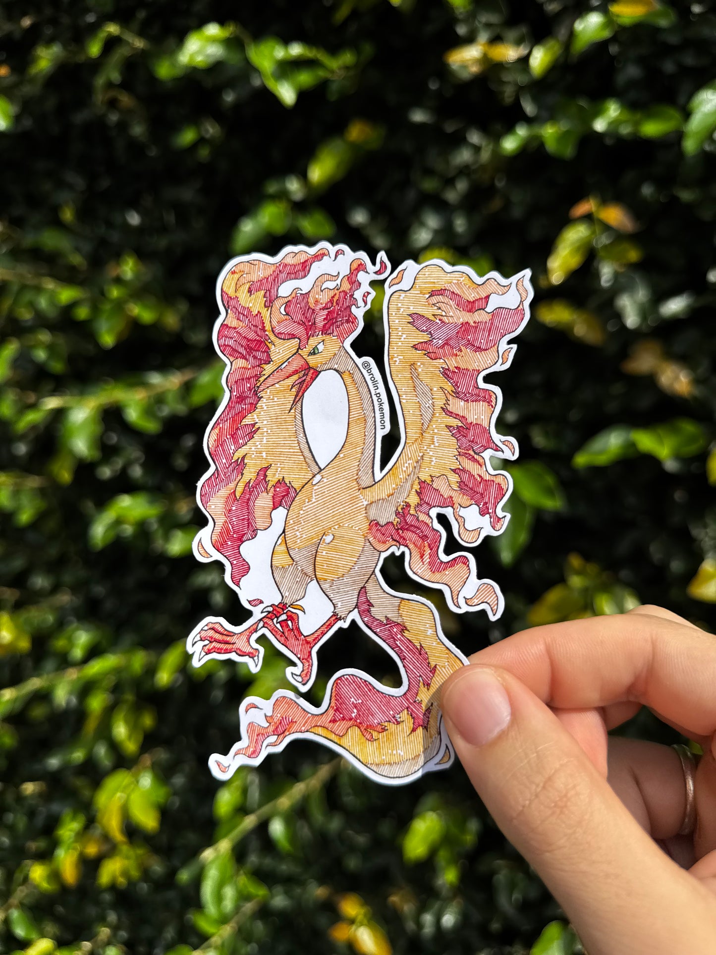 Moltres Sticker - Type 2