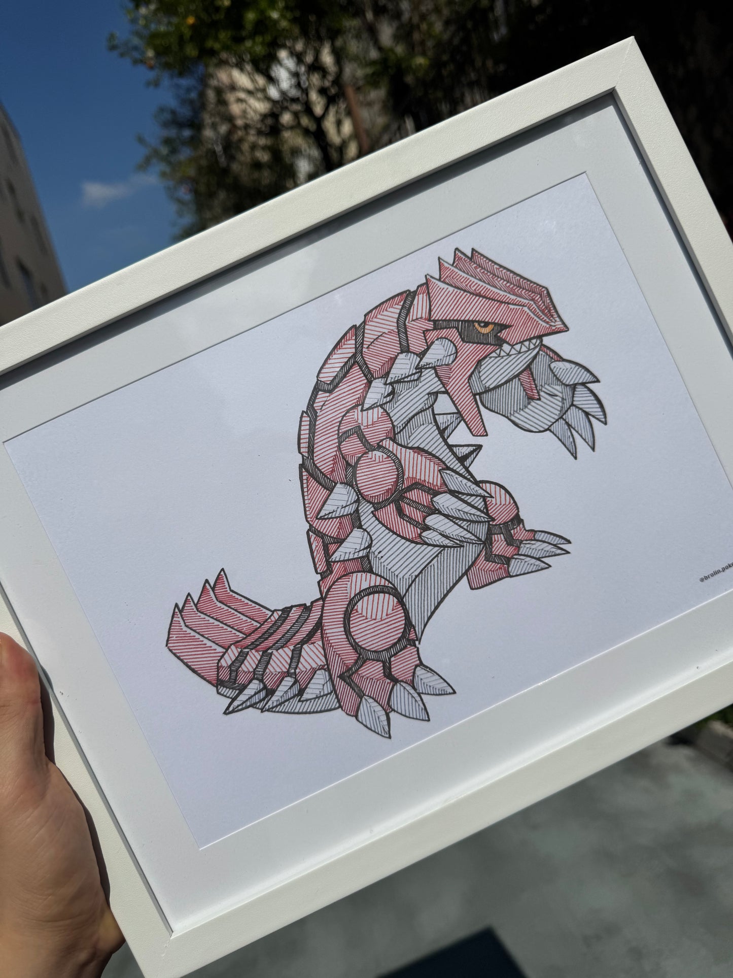 Groudon Print