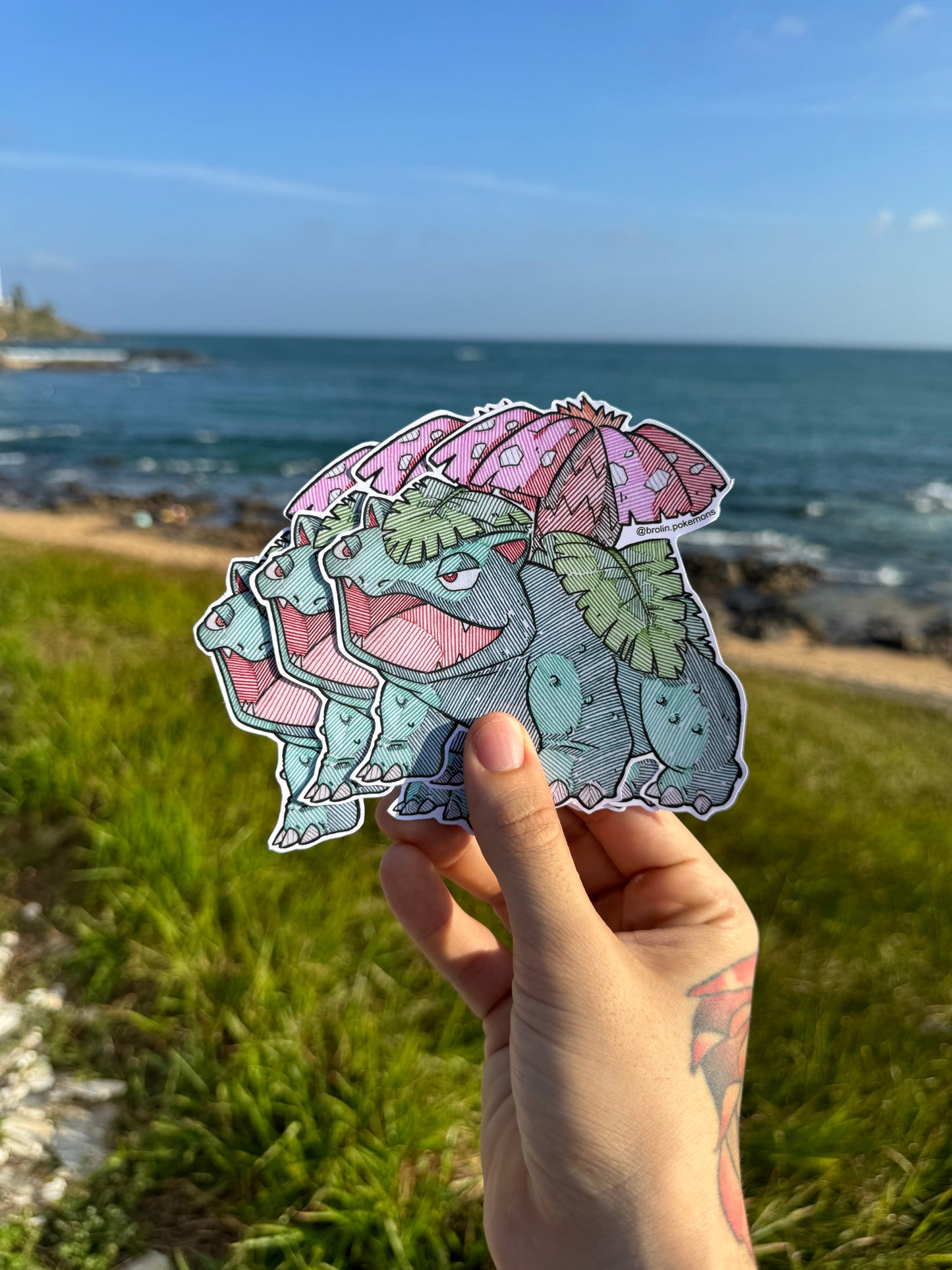 Venusaur Sticker (Kanto Pokédex)