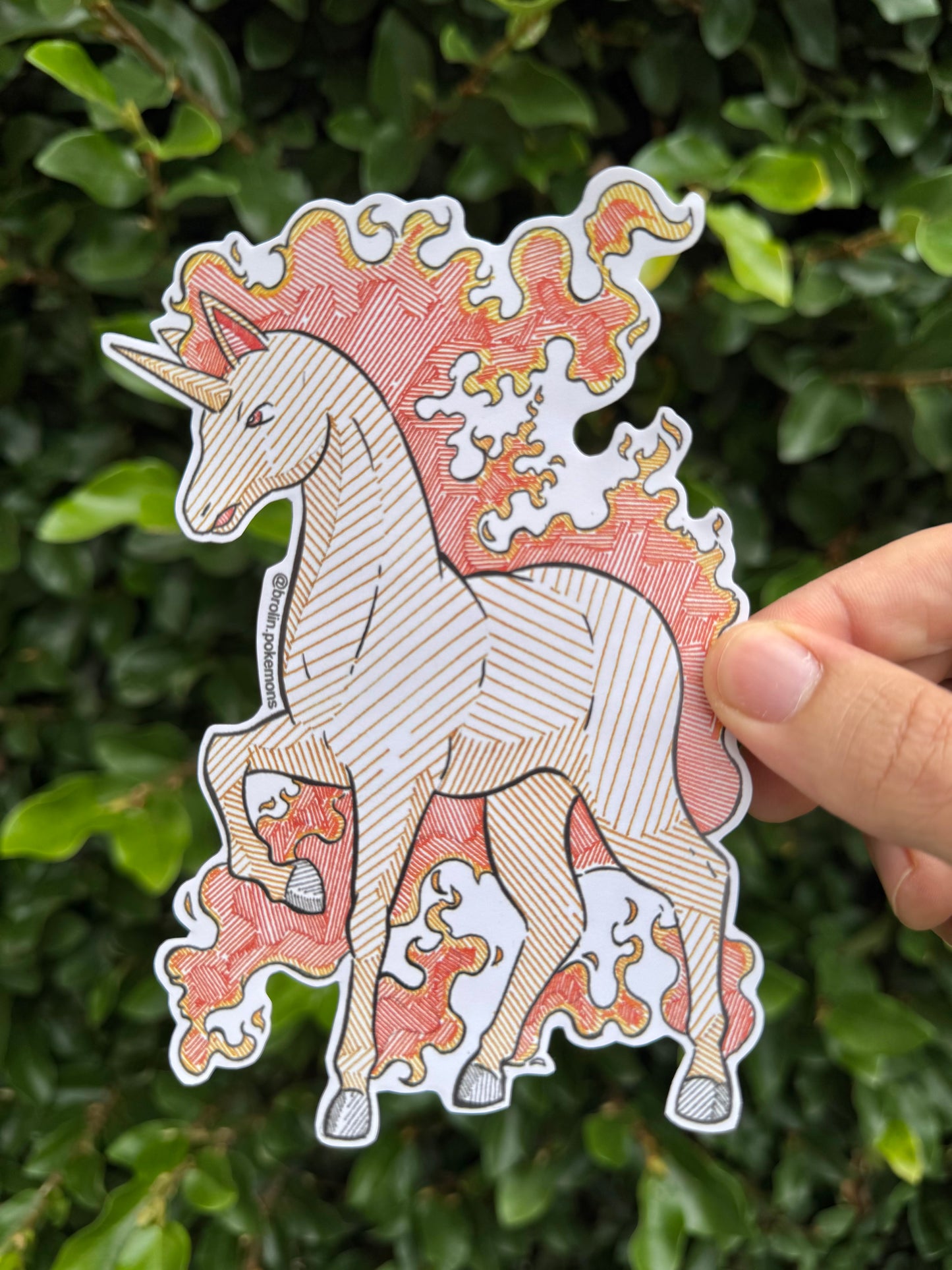 Rapidash Sticker