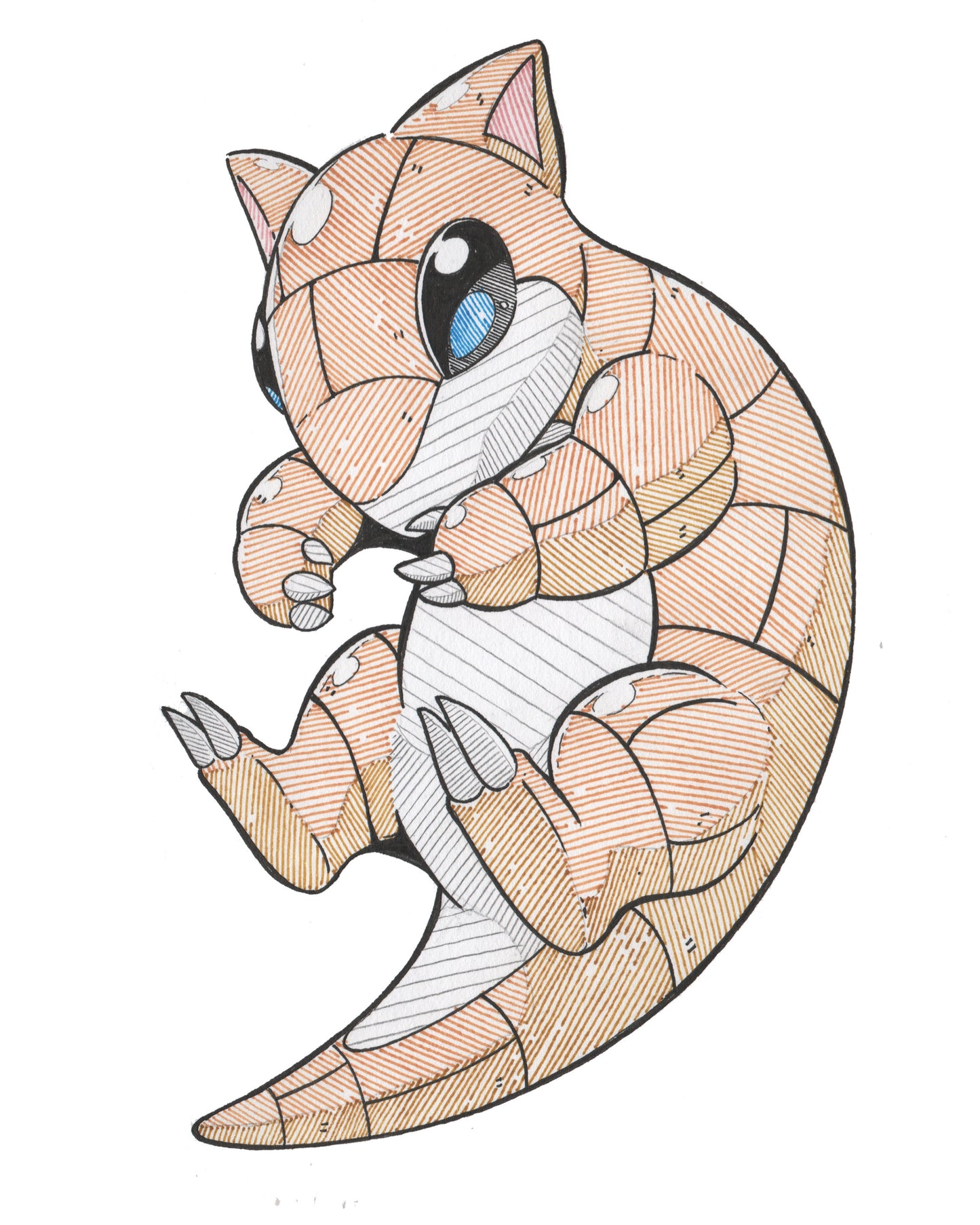 Sandshrew Sticker - Type 2