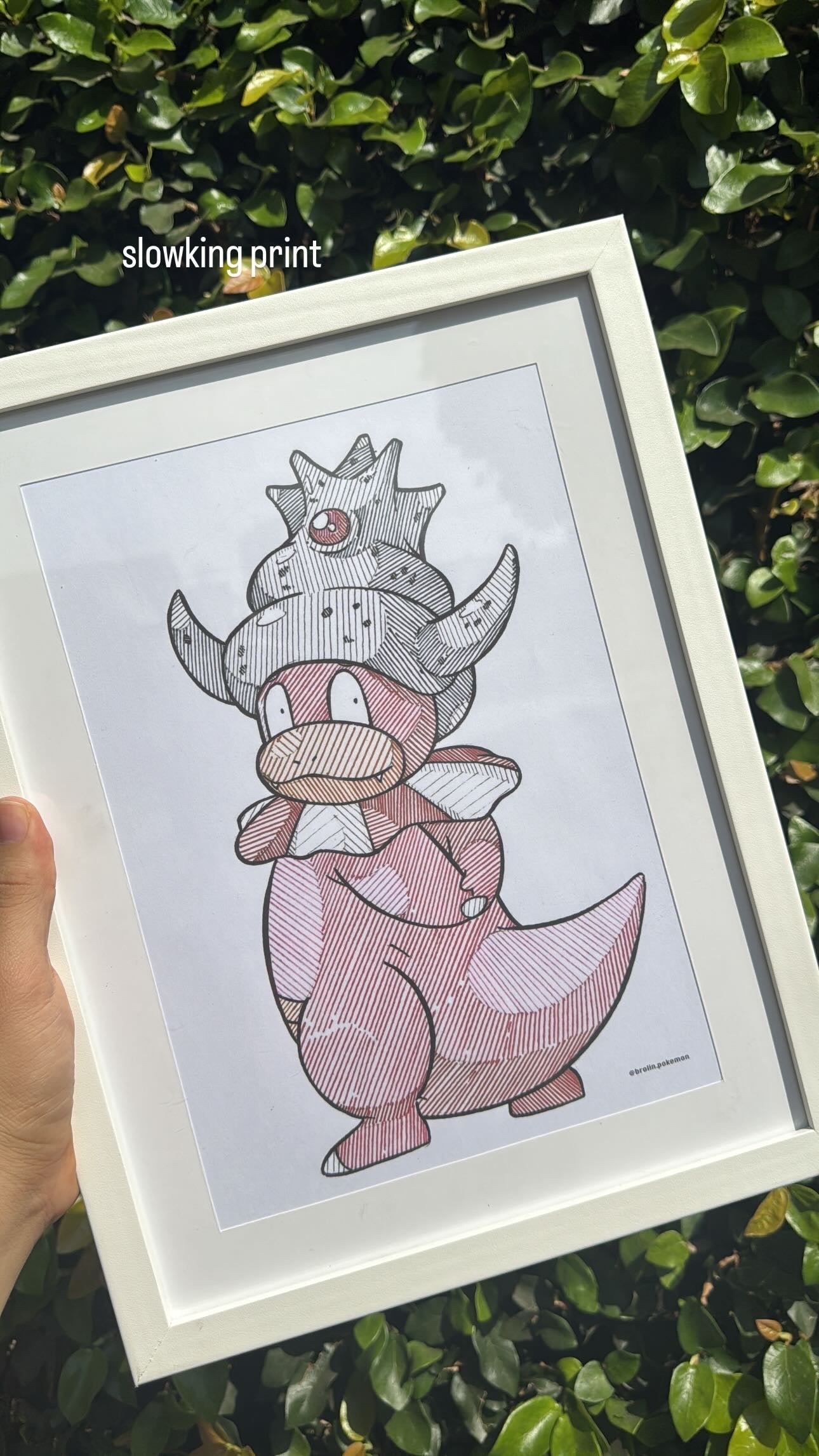 Slowking Print