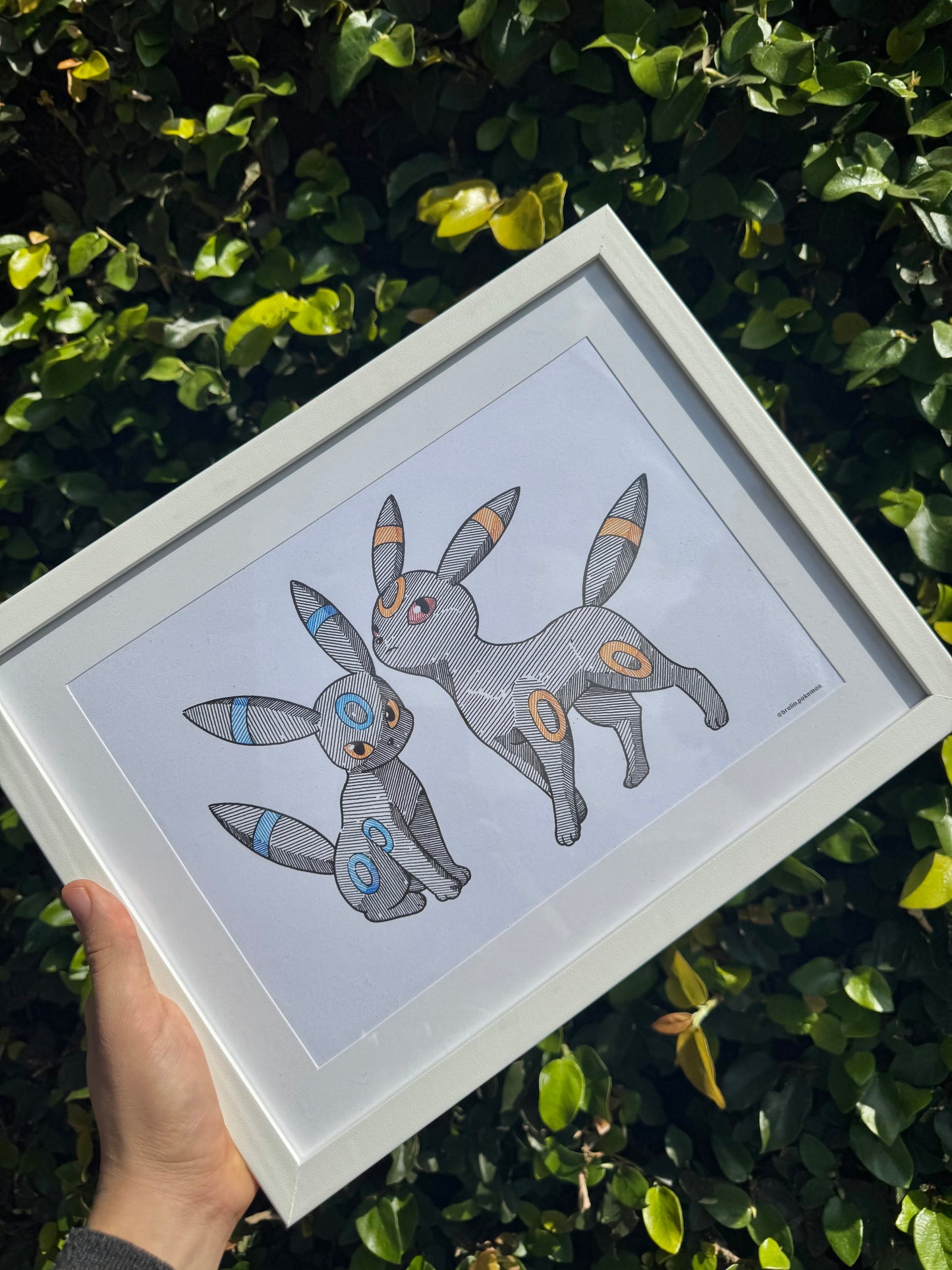 Umbreon & Shiny Umbreon Print