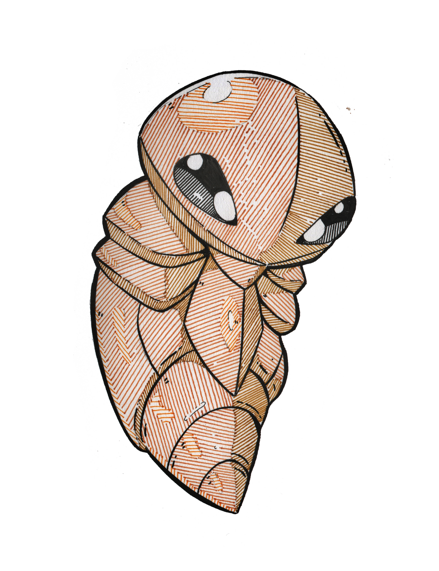 Kakuna Sticker (Kanto Pokédex)
