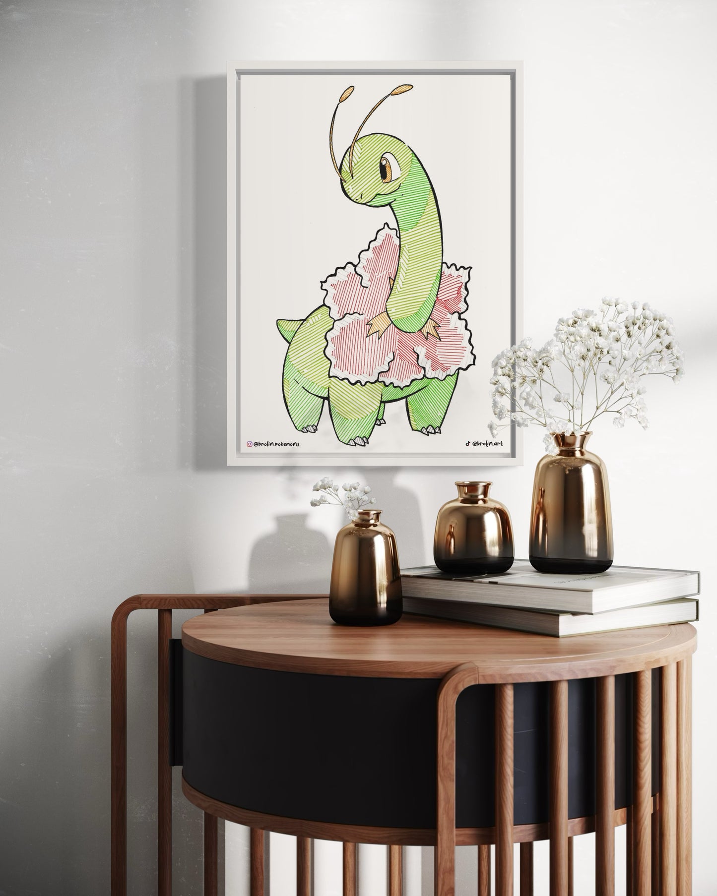 Meganium Print (Large Size)