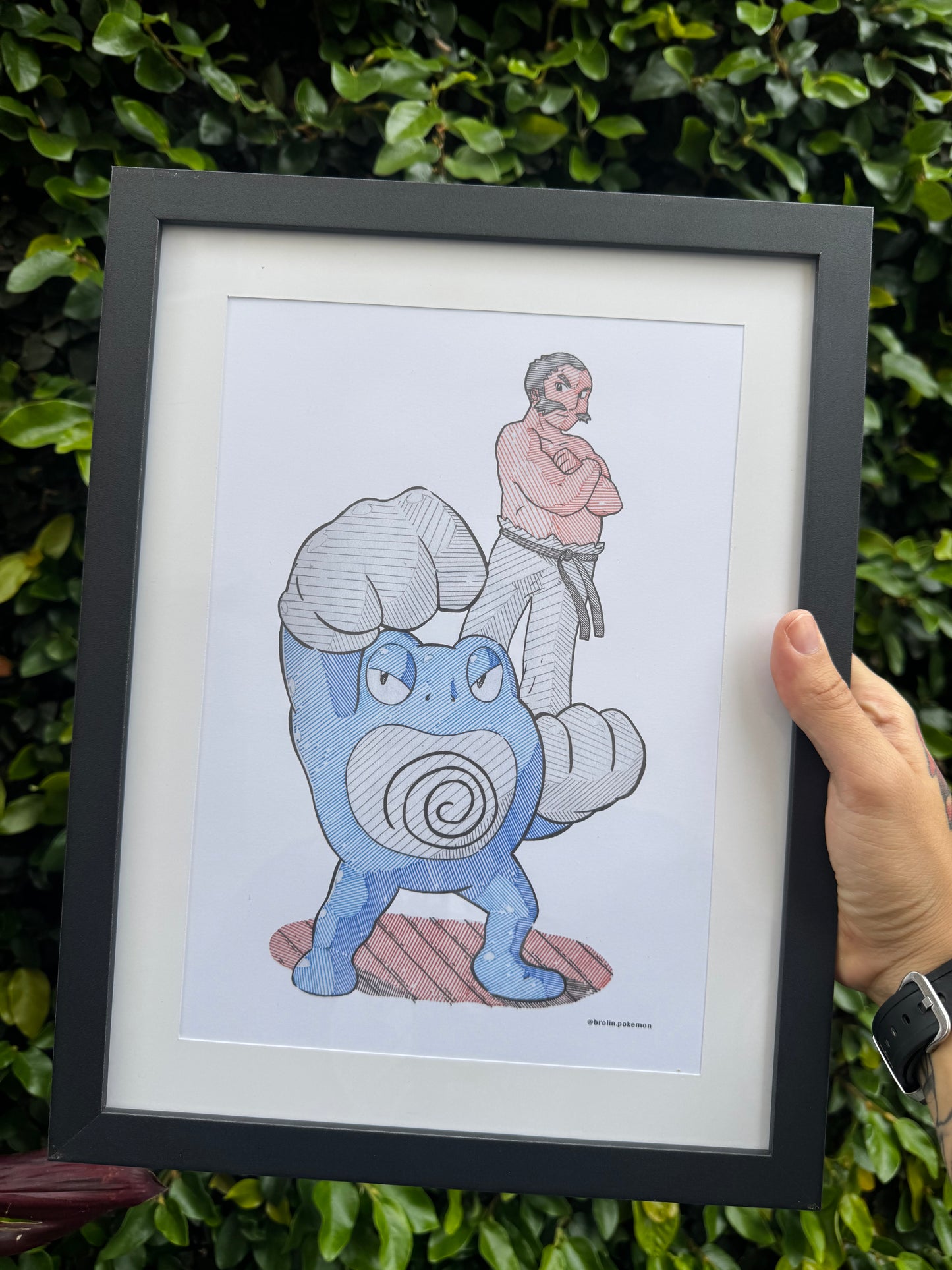 Poliwrath Print