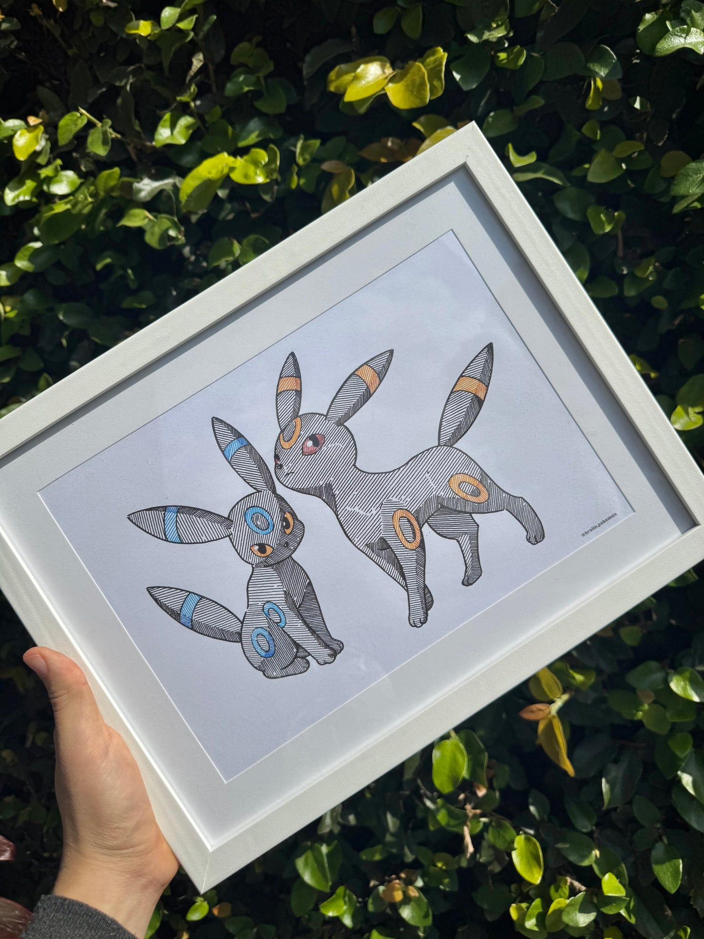 Umbreon & Shiny Umbreon Print