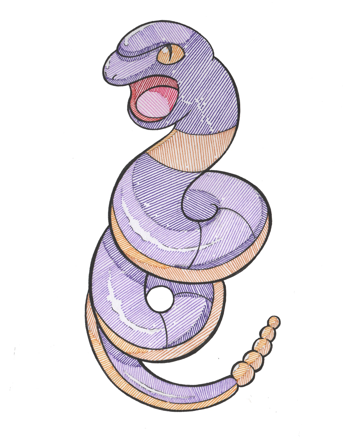 Ekans Sticker (Kanto Pokédex)