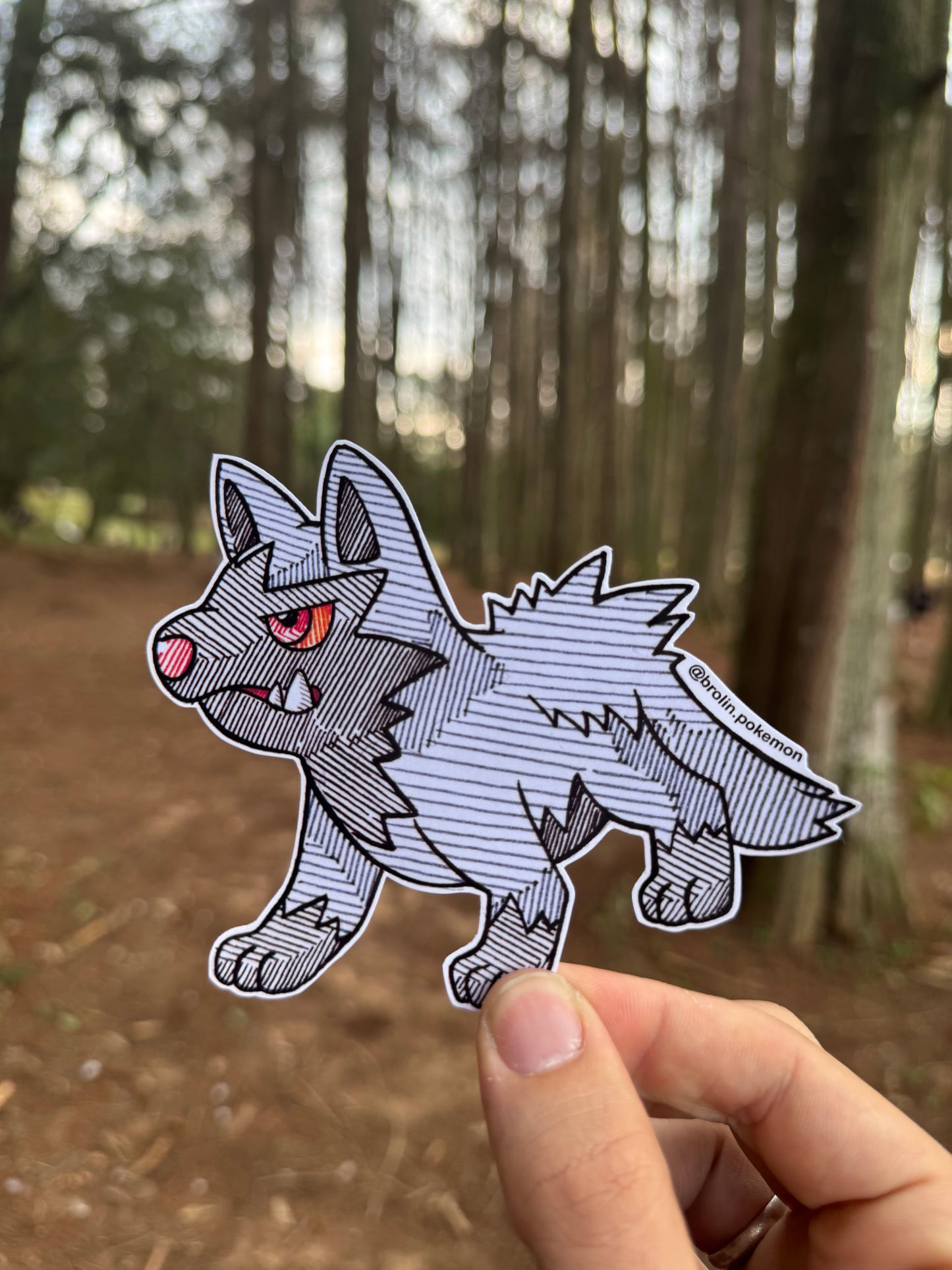 Poochyena Sticker