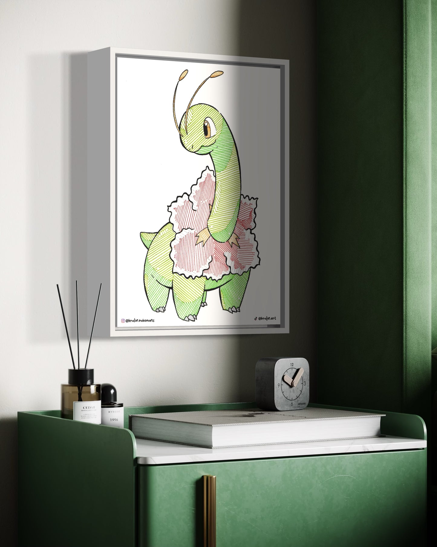 Meganium Print (Large Size)