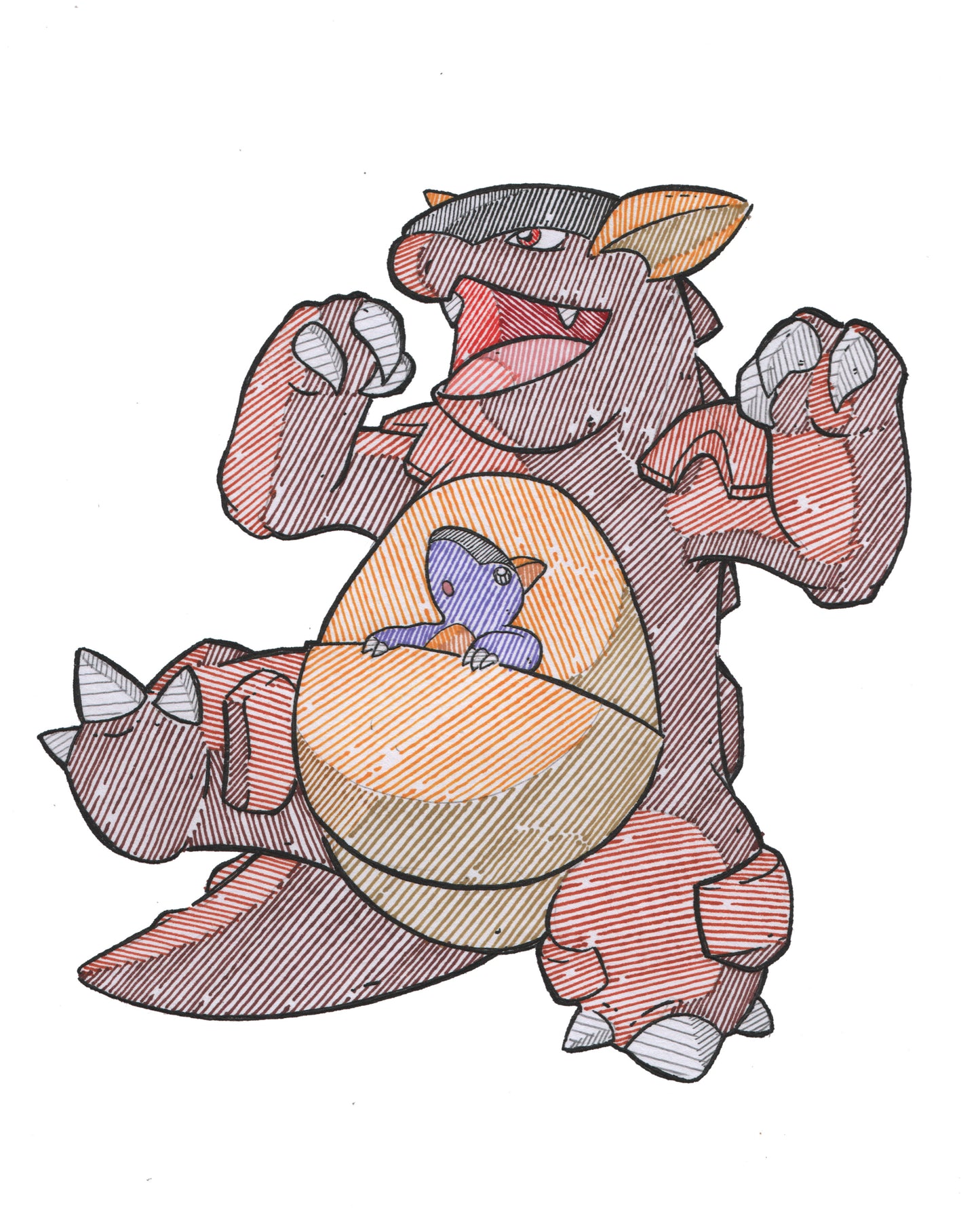 Kangaskhan Sticker