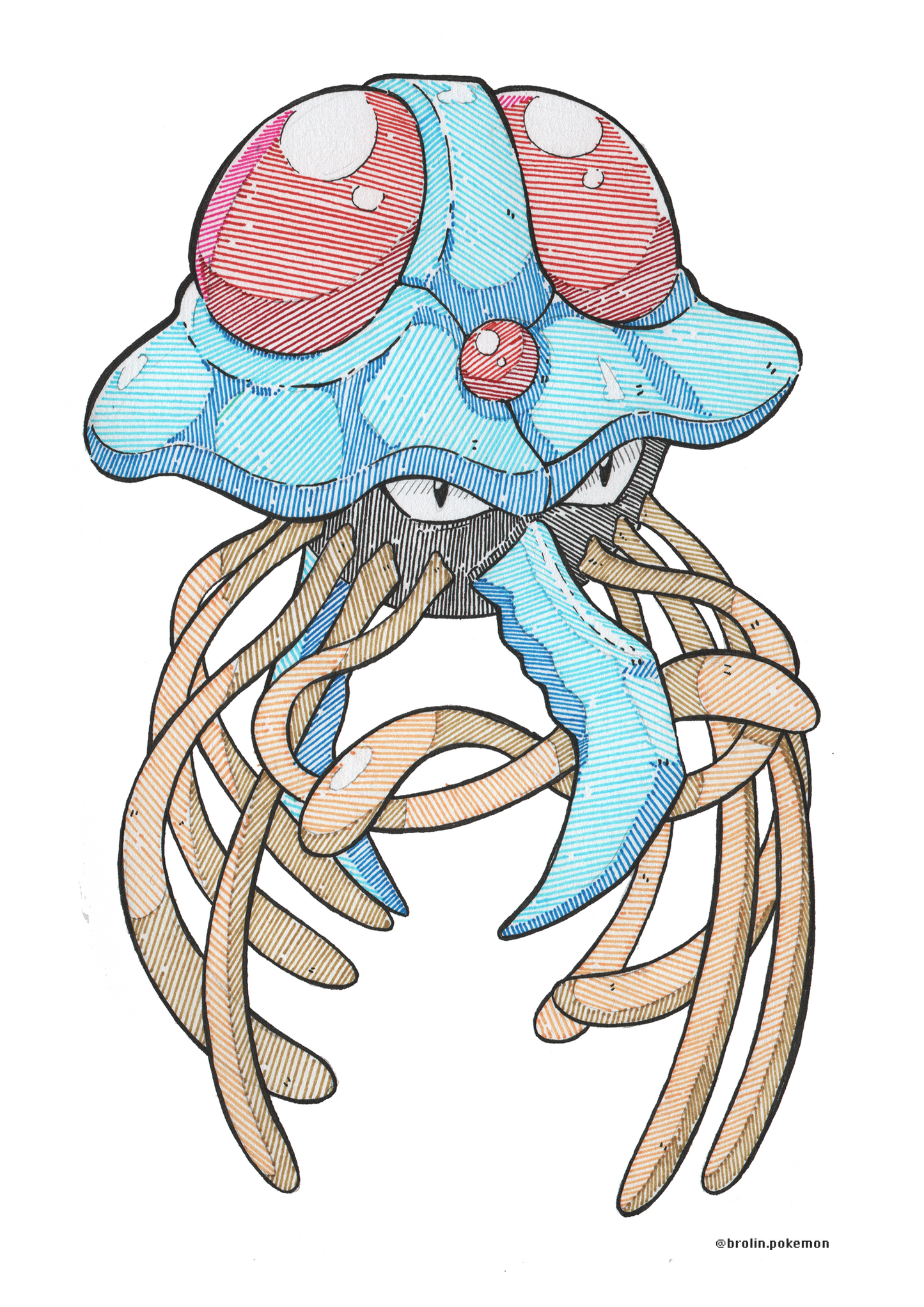 Tentacruel Sticker - Type 2