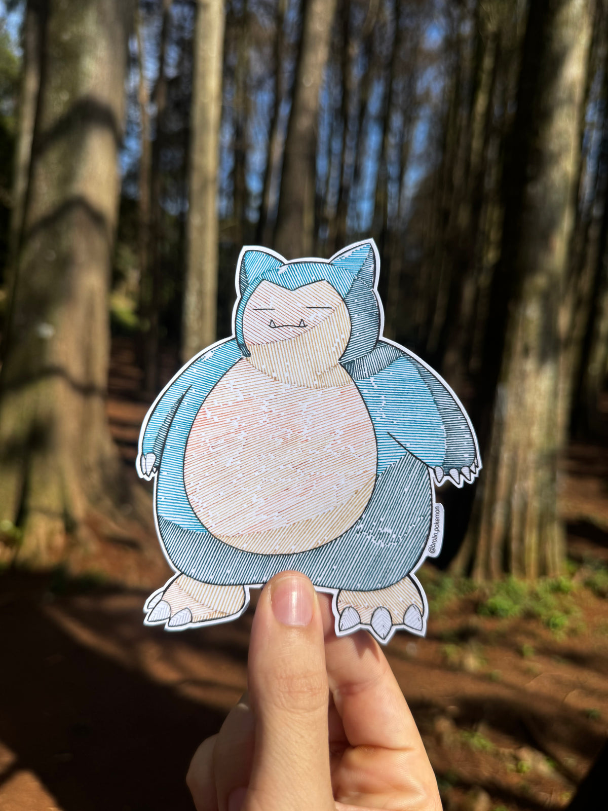Snorlax Sticker - Type 2