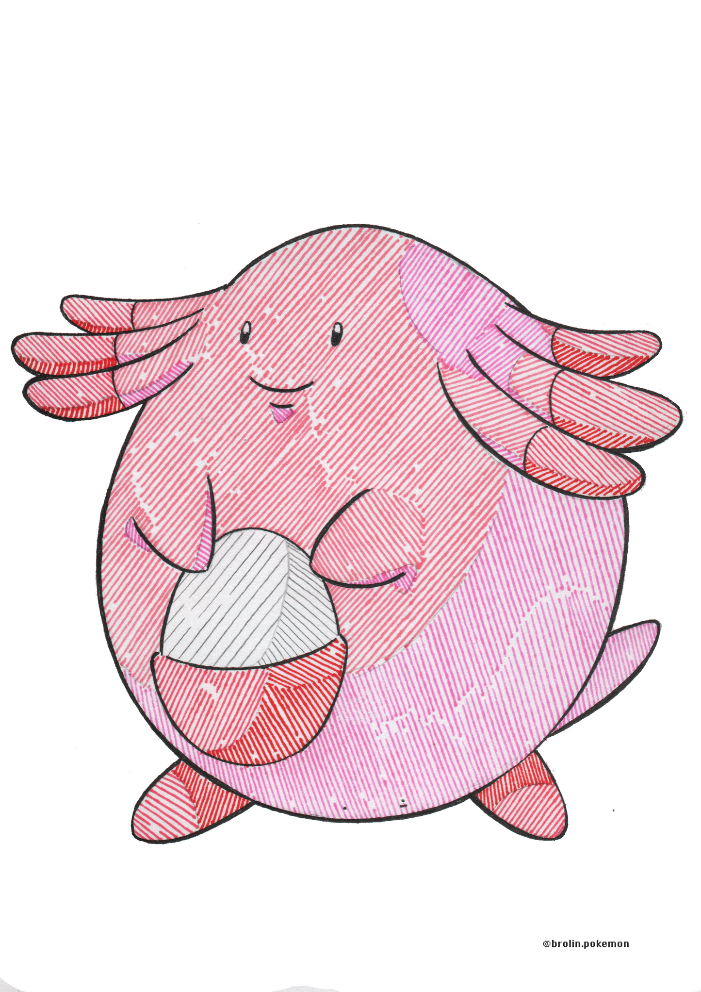 Chansey Sticker - Type 2