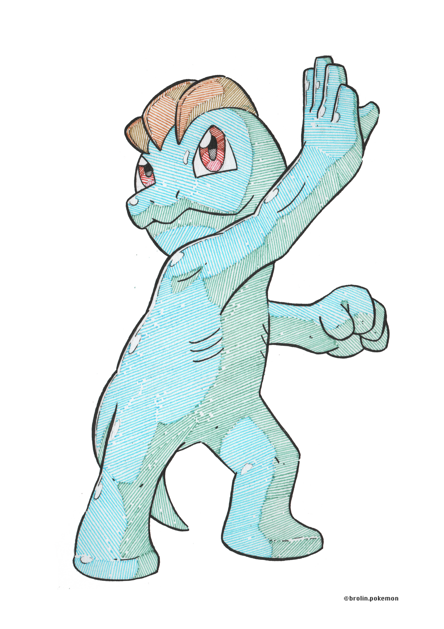 Machop Print