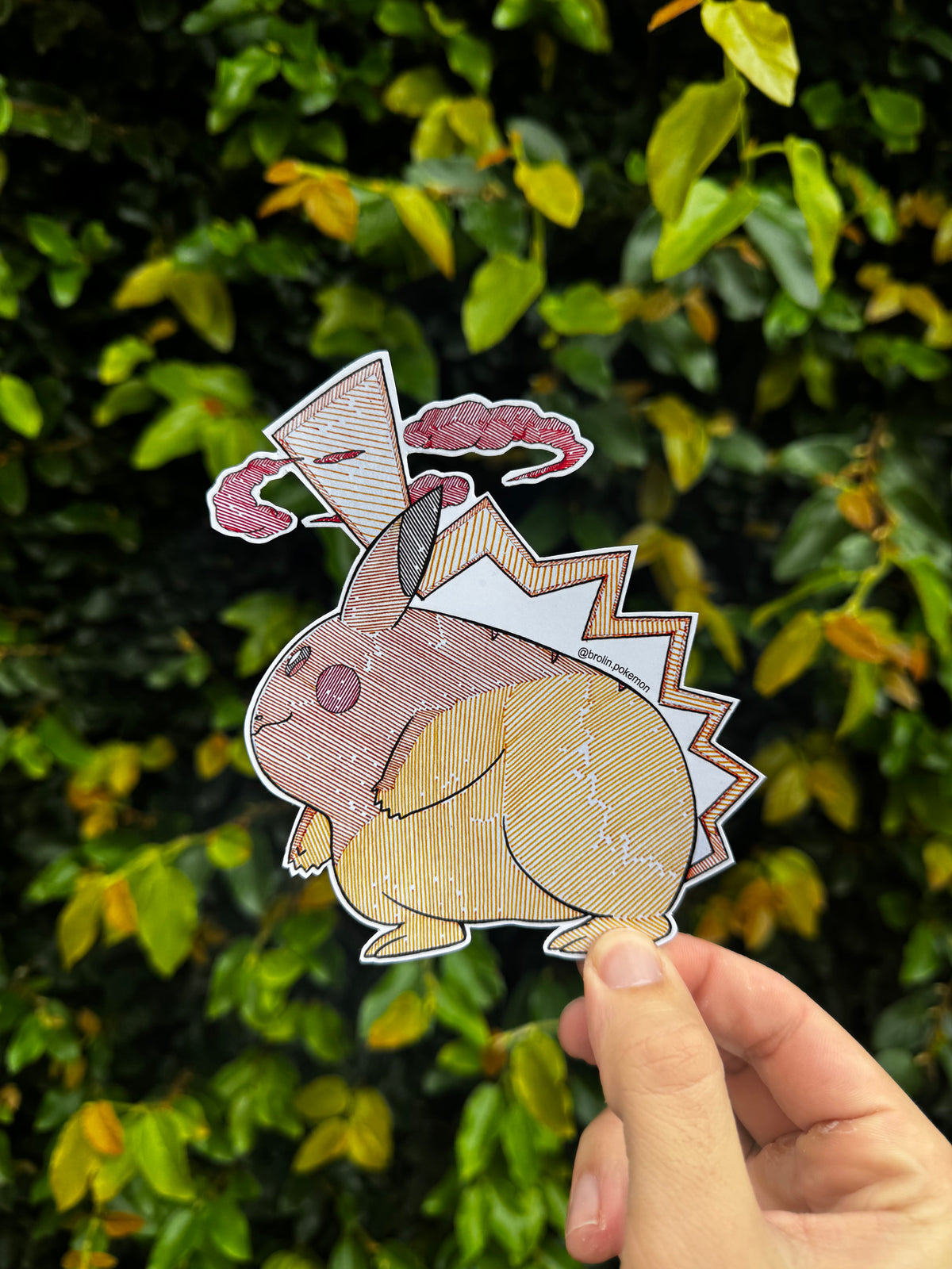 Gigantamax Pikachu Sticker