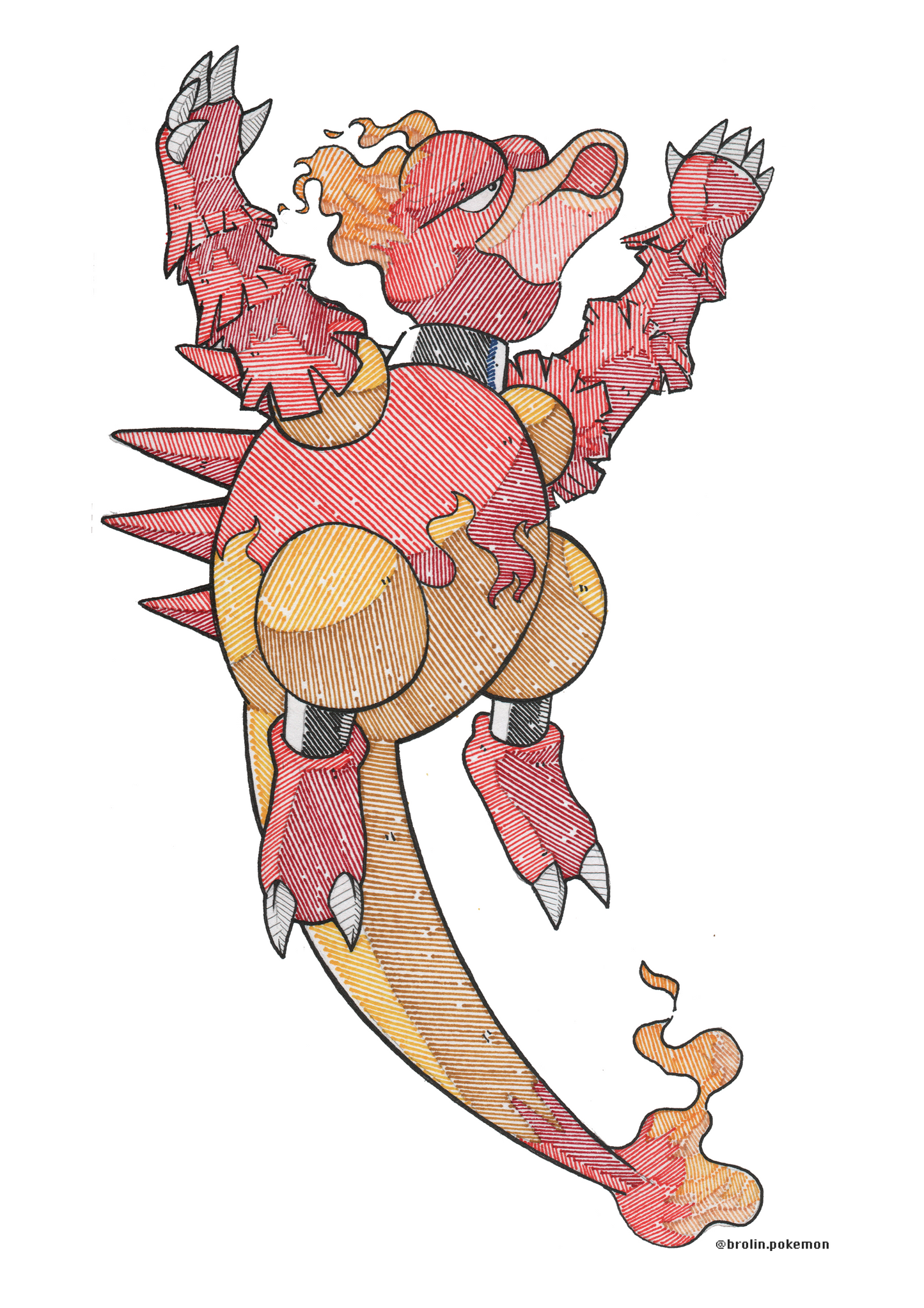Magmar Print - A4 Size