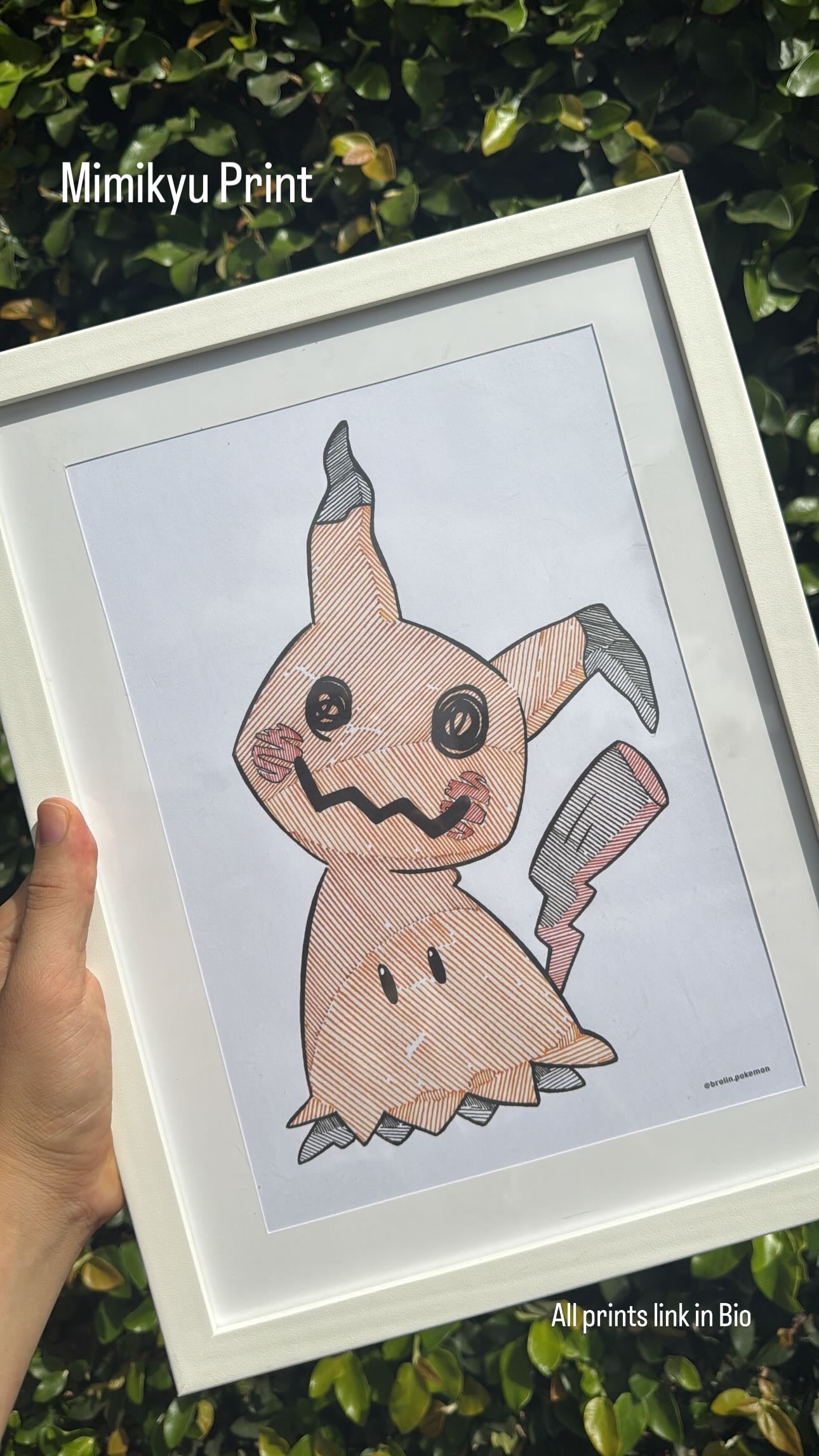 Mimikyu Print