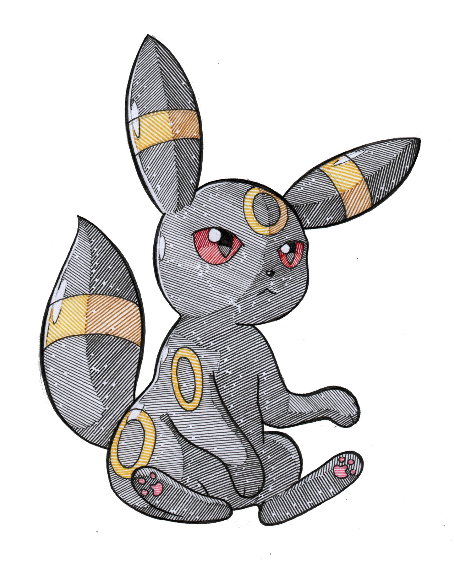 Umbreon Sticker - Type 2