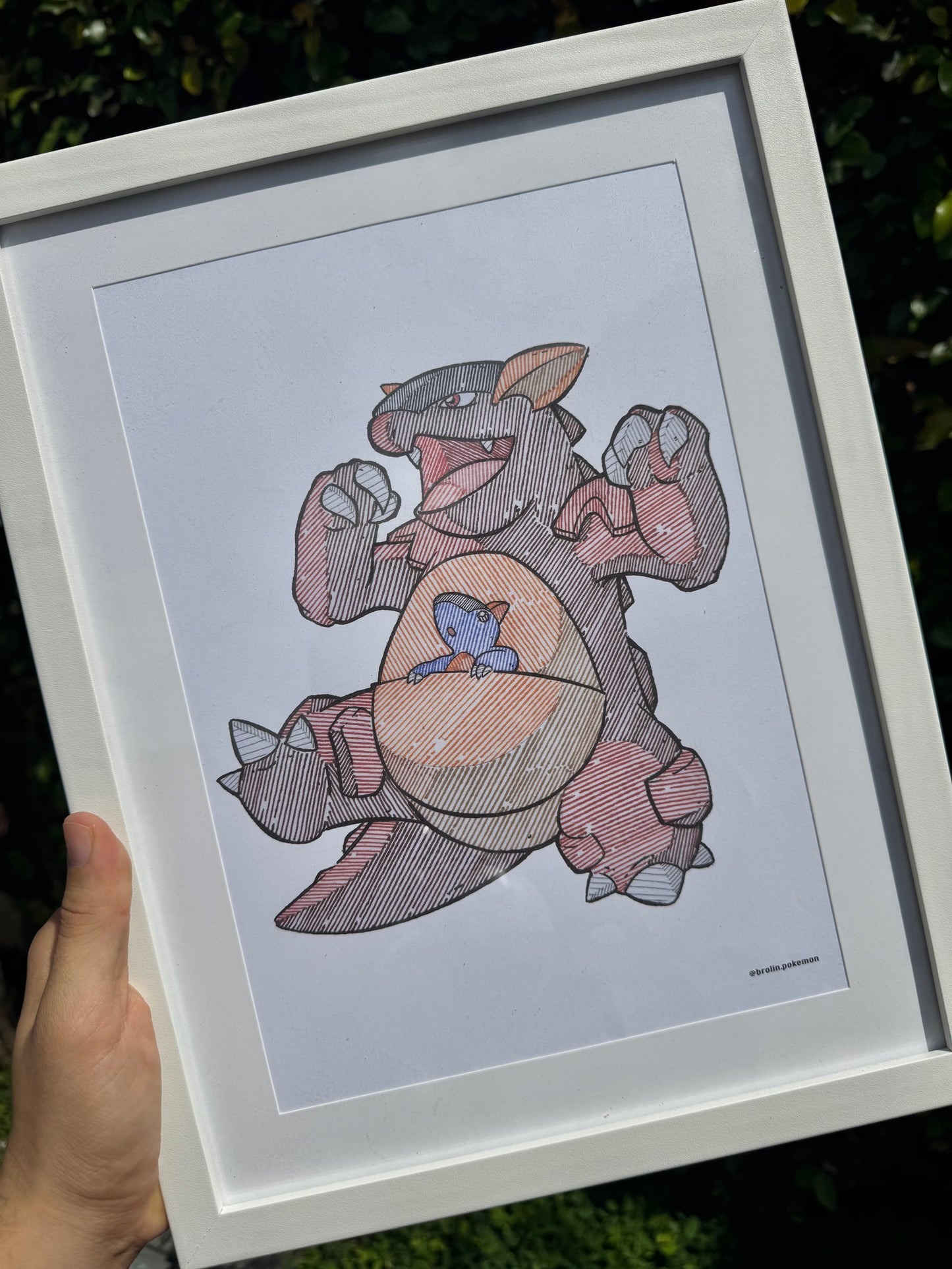 Kangaskhan Print