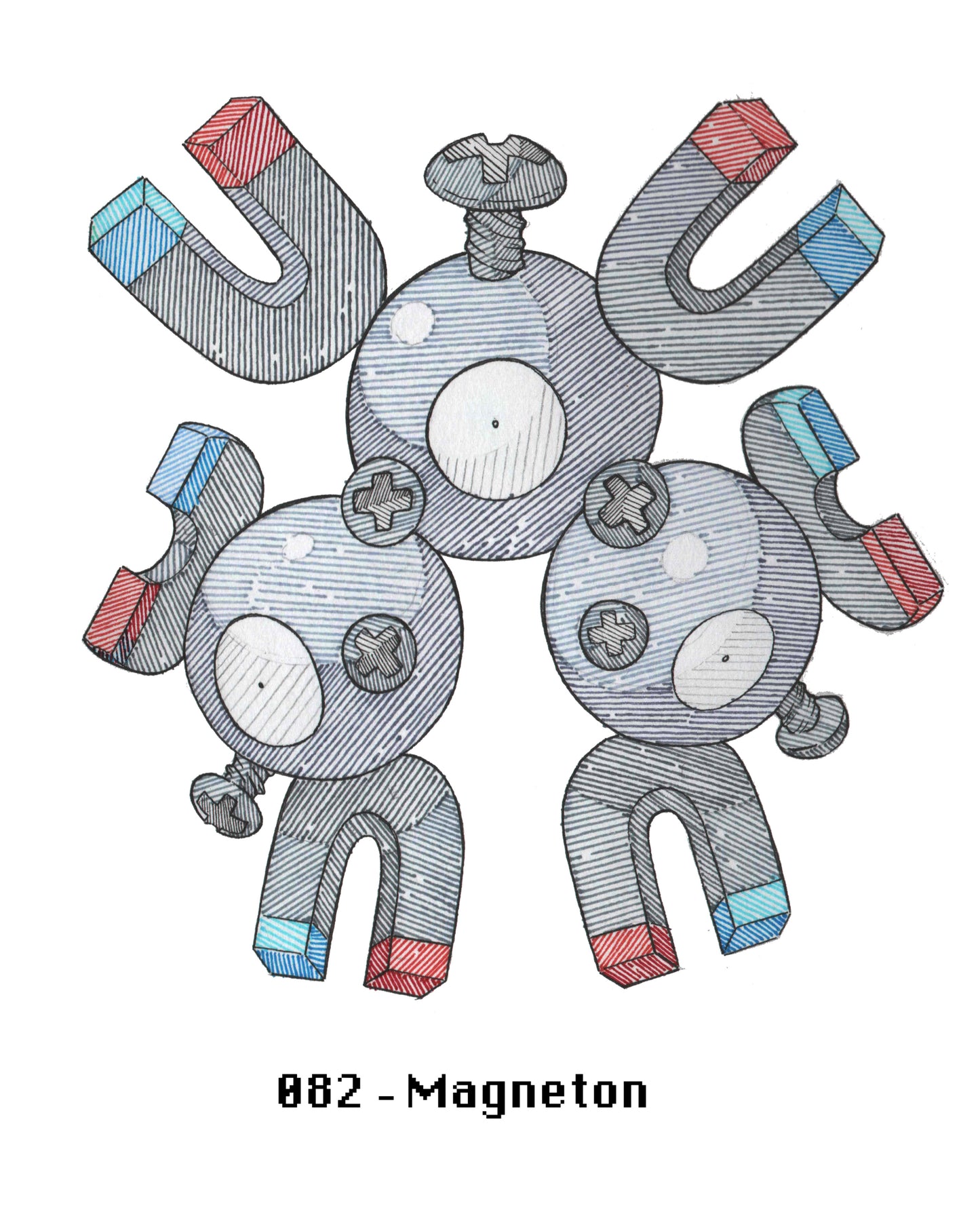 Magneton Sticker