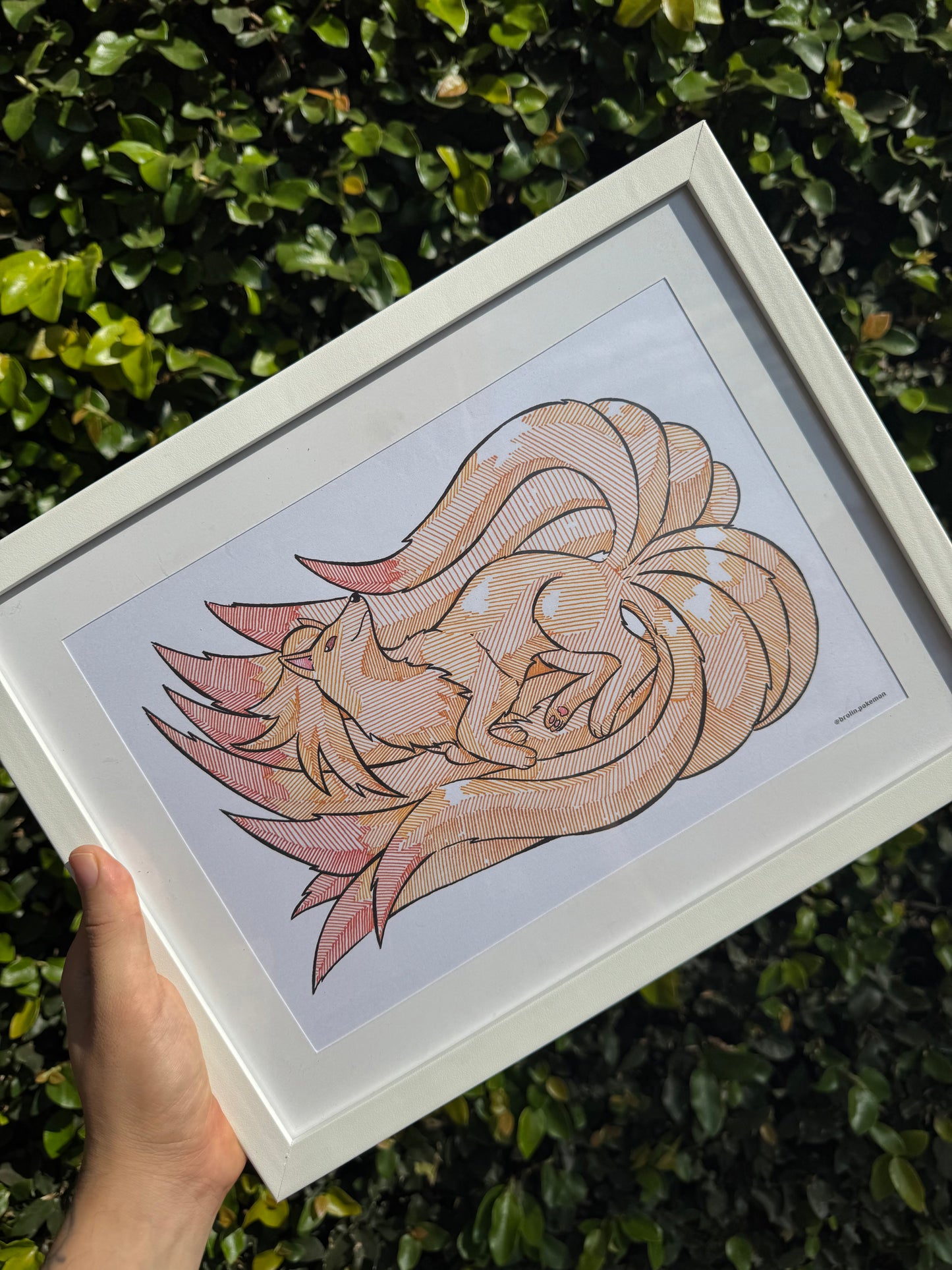 Ninetales Print