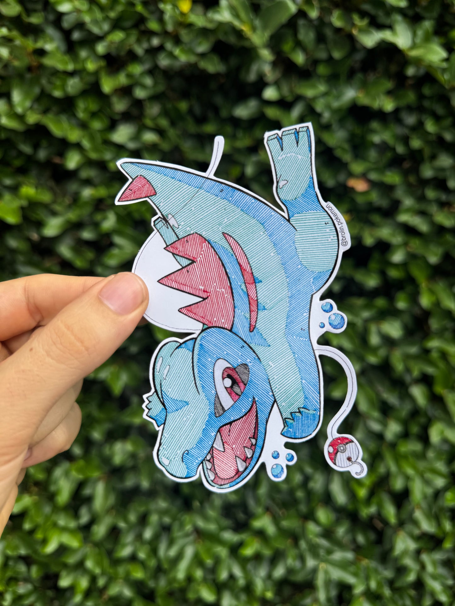 Totodile Sticker Type 2