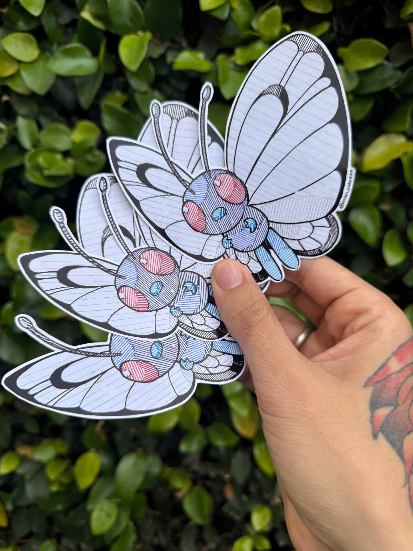 Butterfree Sticker