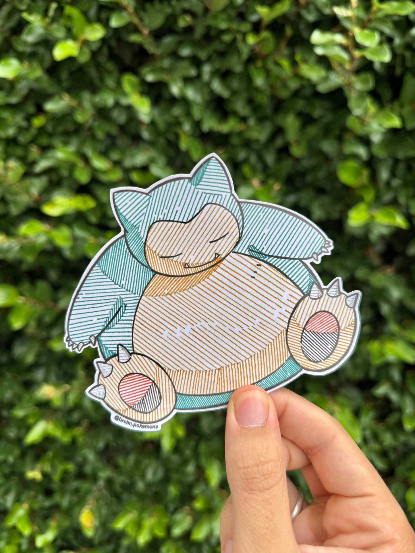 Snorlax Sticker