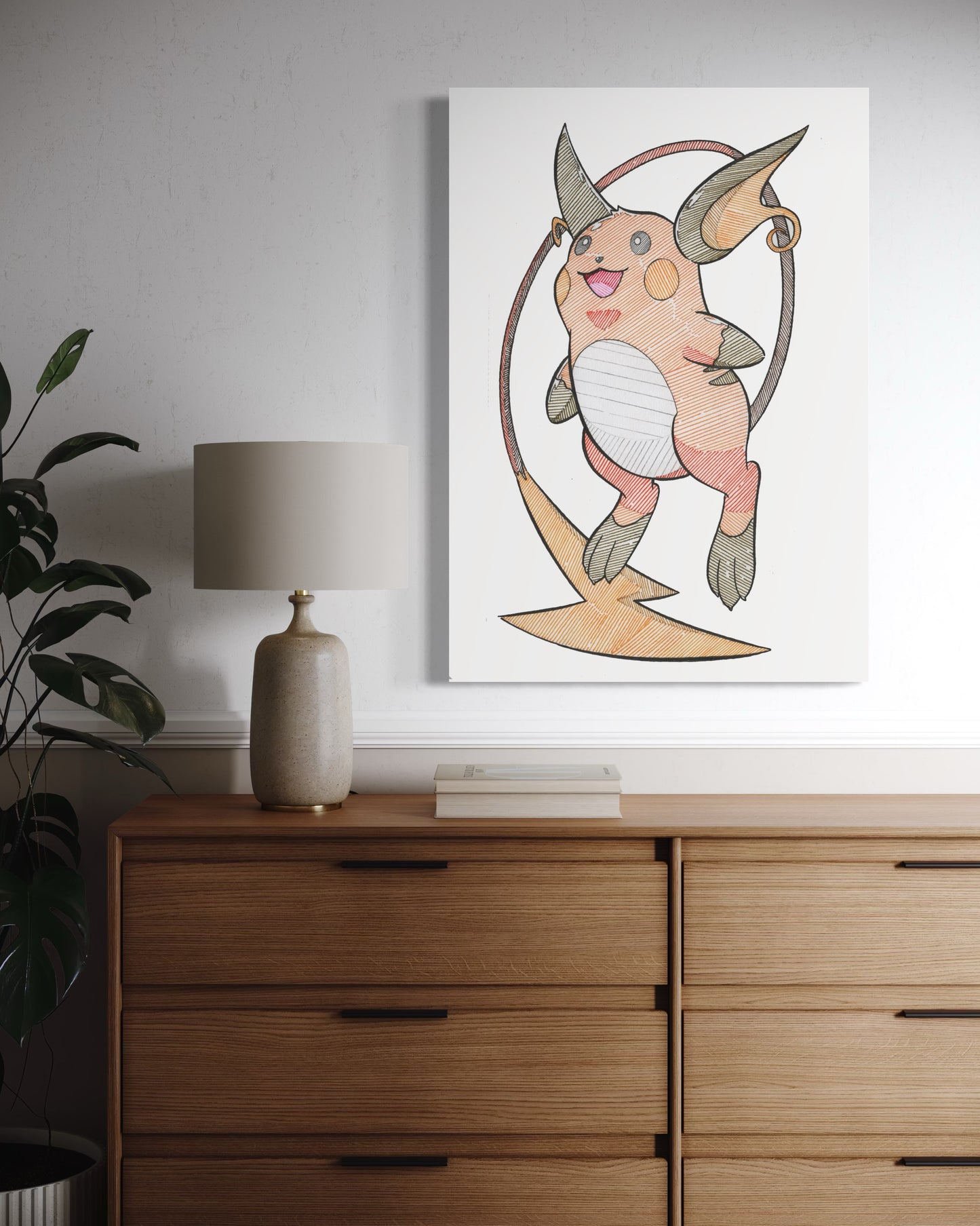 Raichu Print (Large Size)