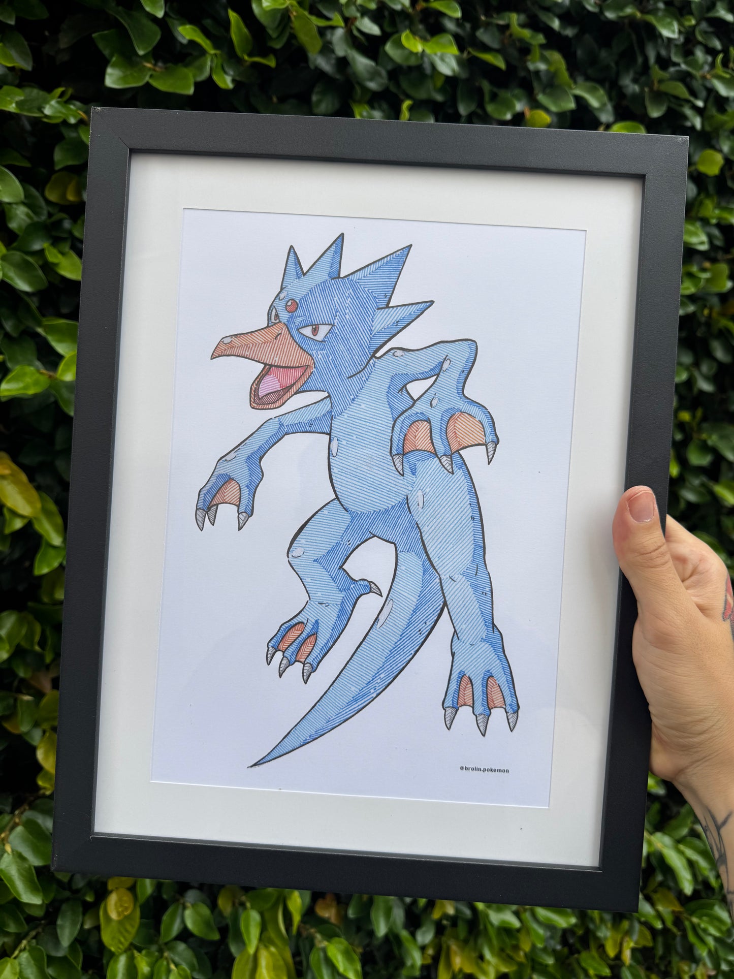 Golduck Print