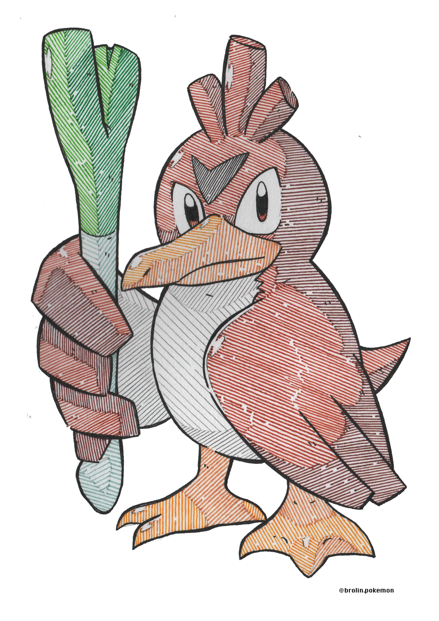 Farfetch’d Print - A3 Size