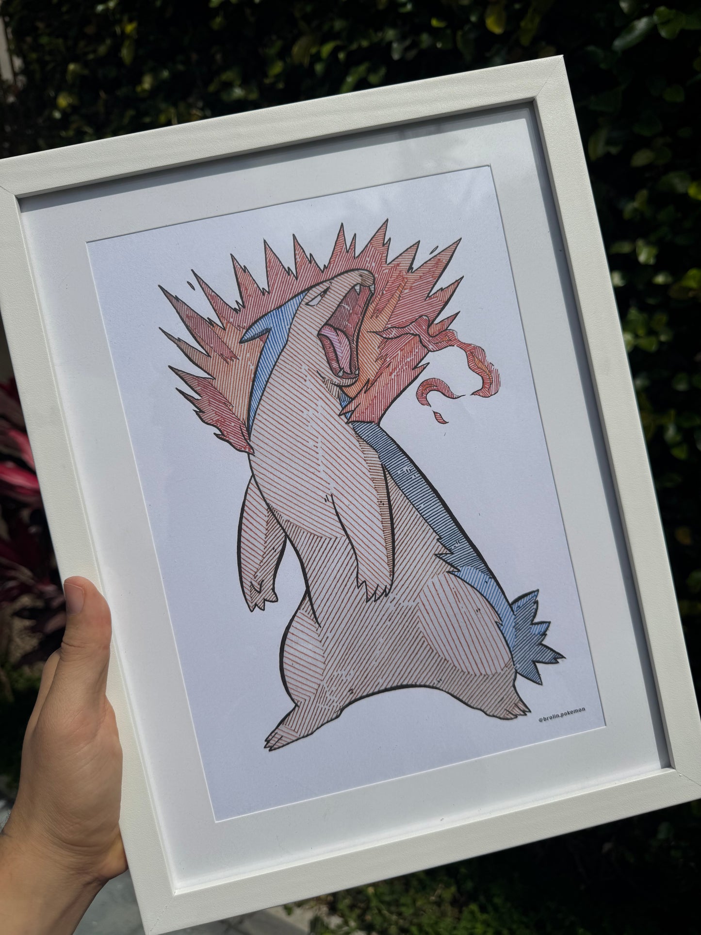 Typhlosion Print