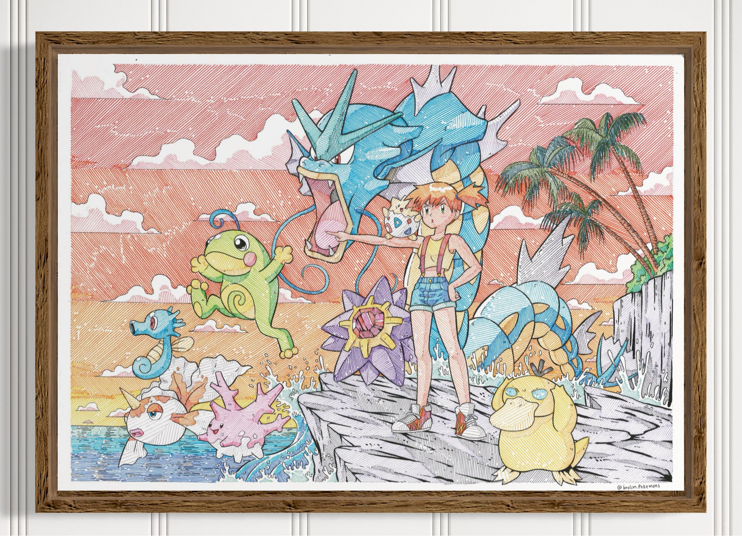 Misty Print (Large Size)
