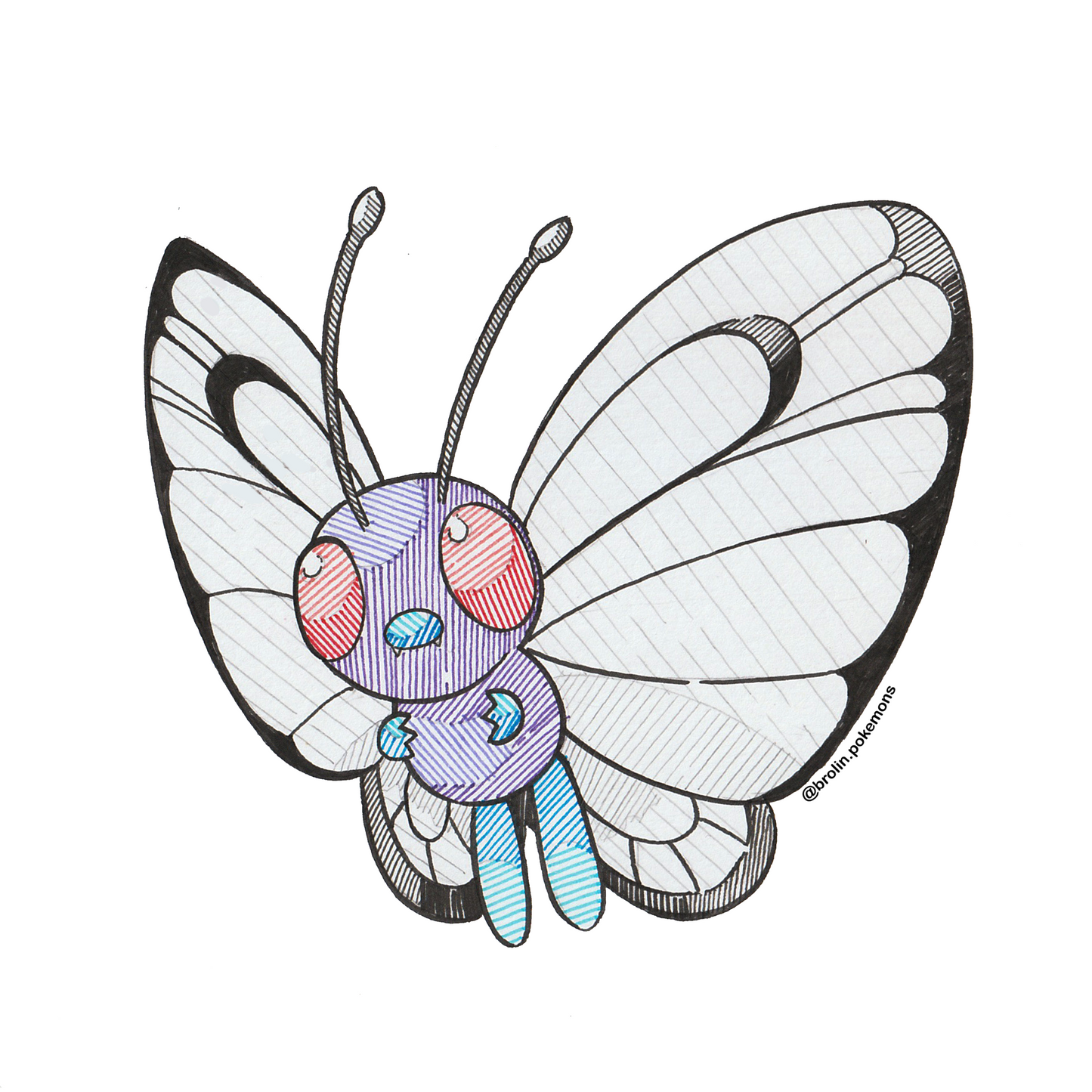 Butterfree Sticker